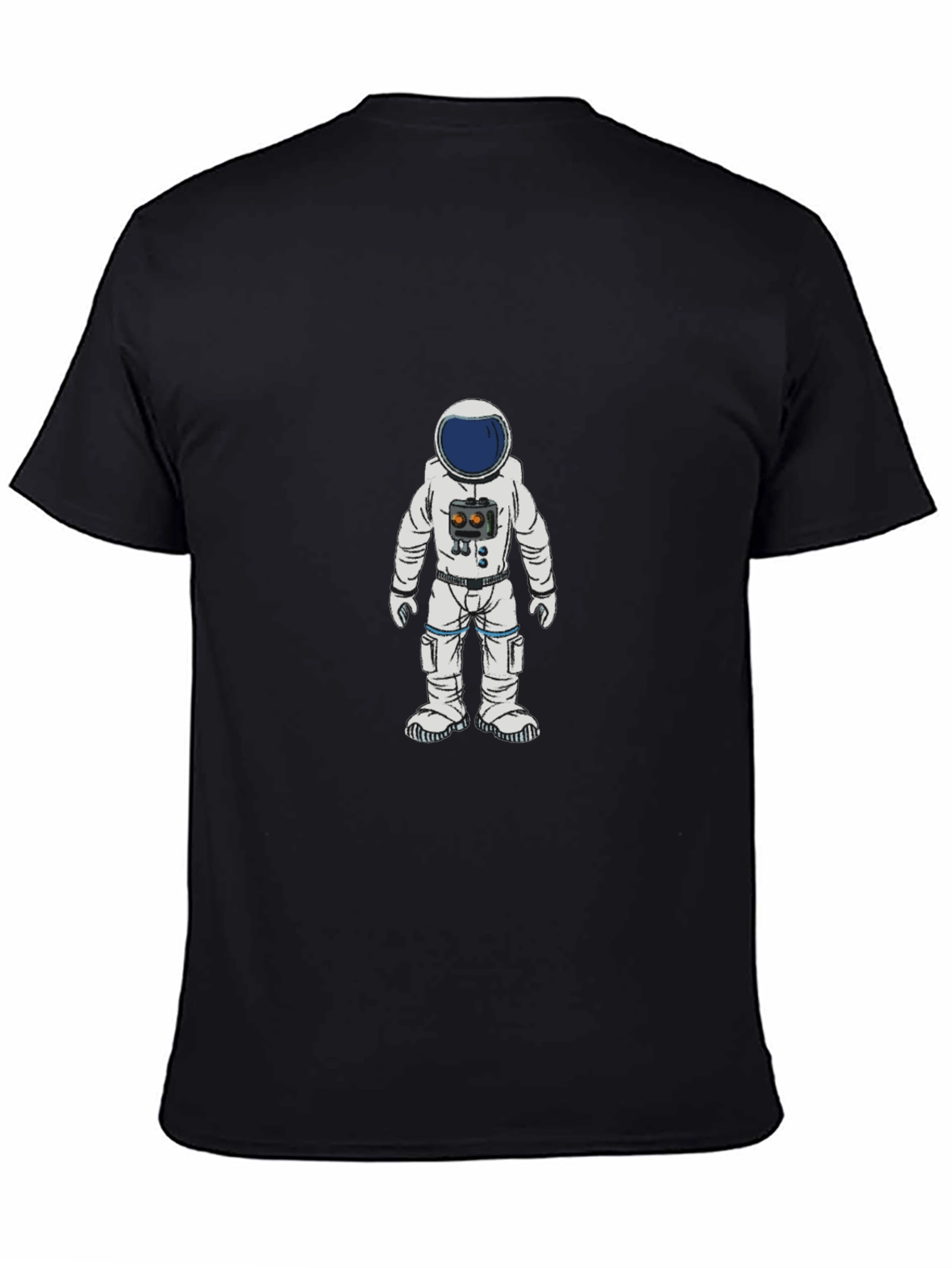 Astronaut Graphic T-Shirt - Classic Black Tee