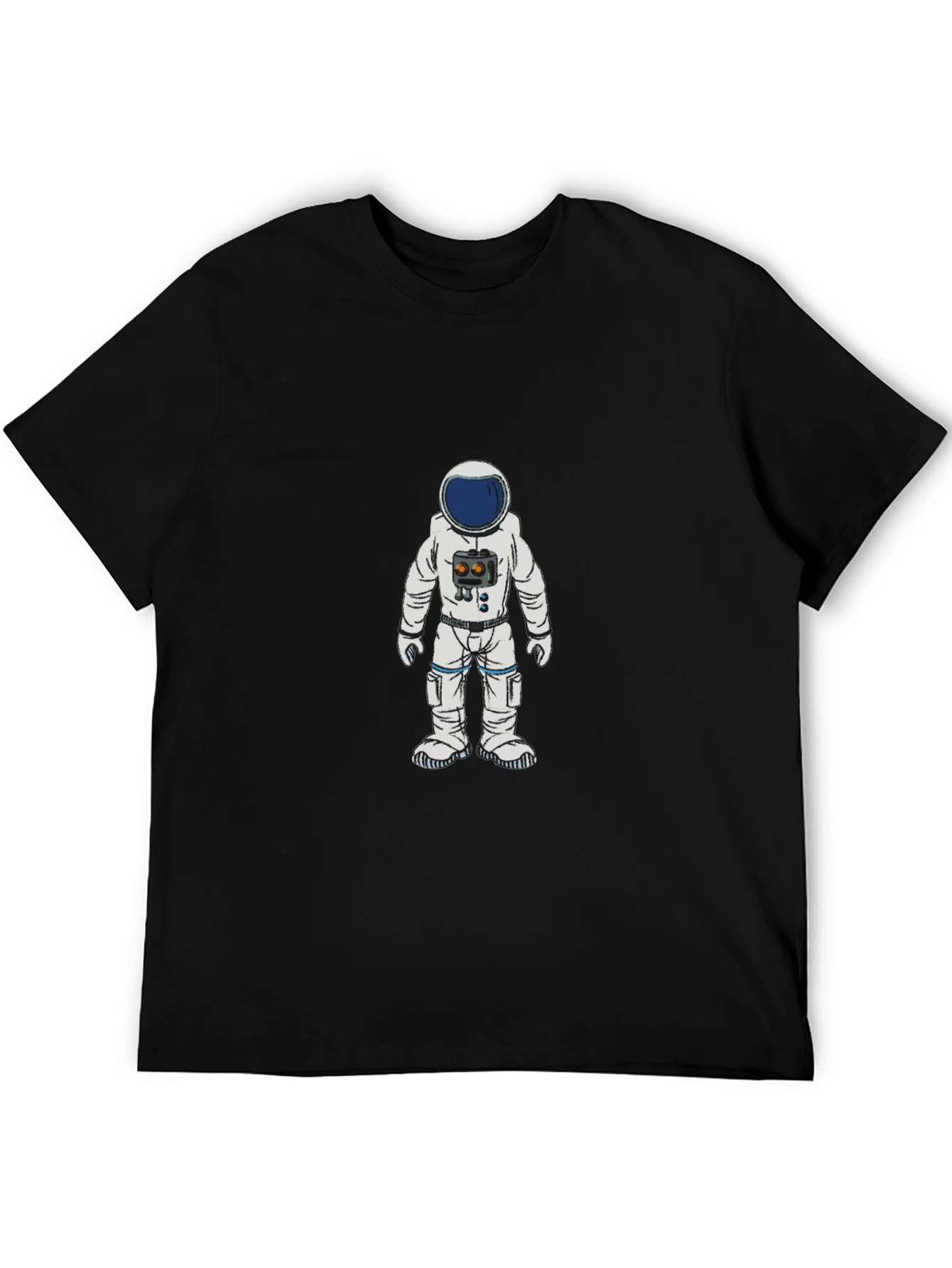 Astronaut Graphic T-Shirt - Classic Black Tee