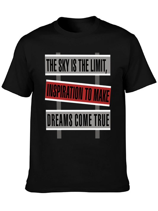Inspirational Graphic Tee: Skys the Limit T-Shirt