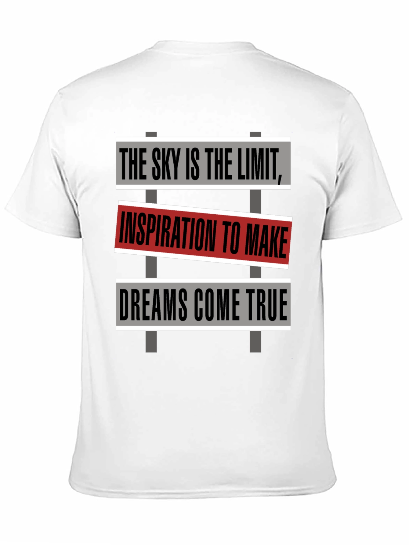Inspirational Graphic Tee: Skys the Limit T-Shirt