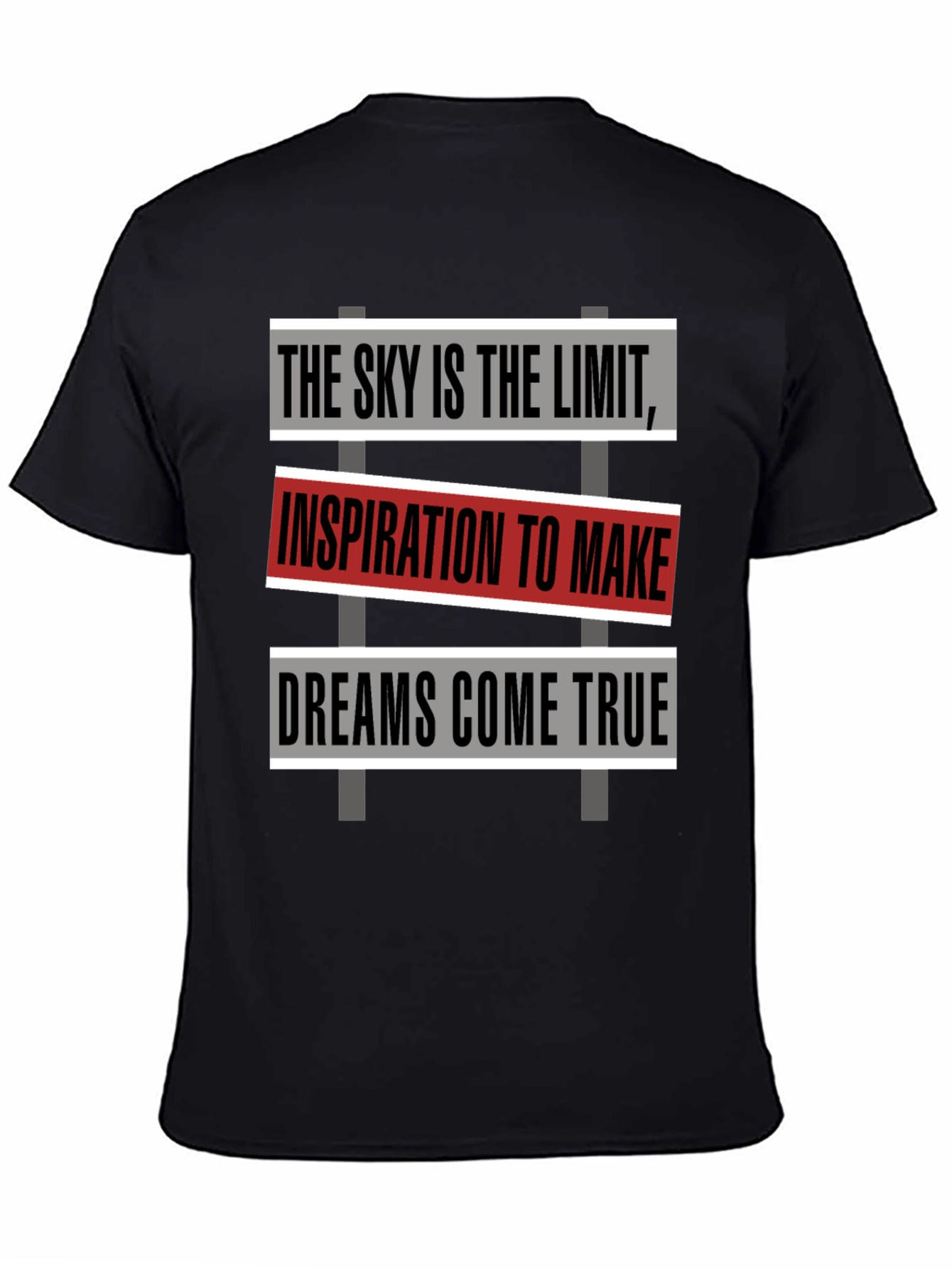 Inspirational Graphic Tee: Skys the Limit T-Shirt