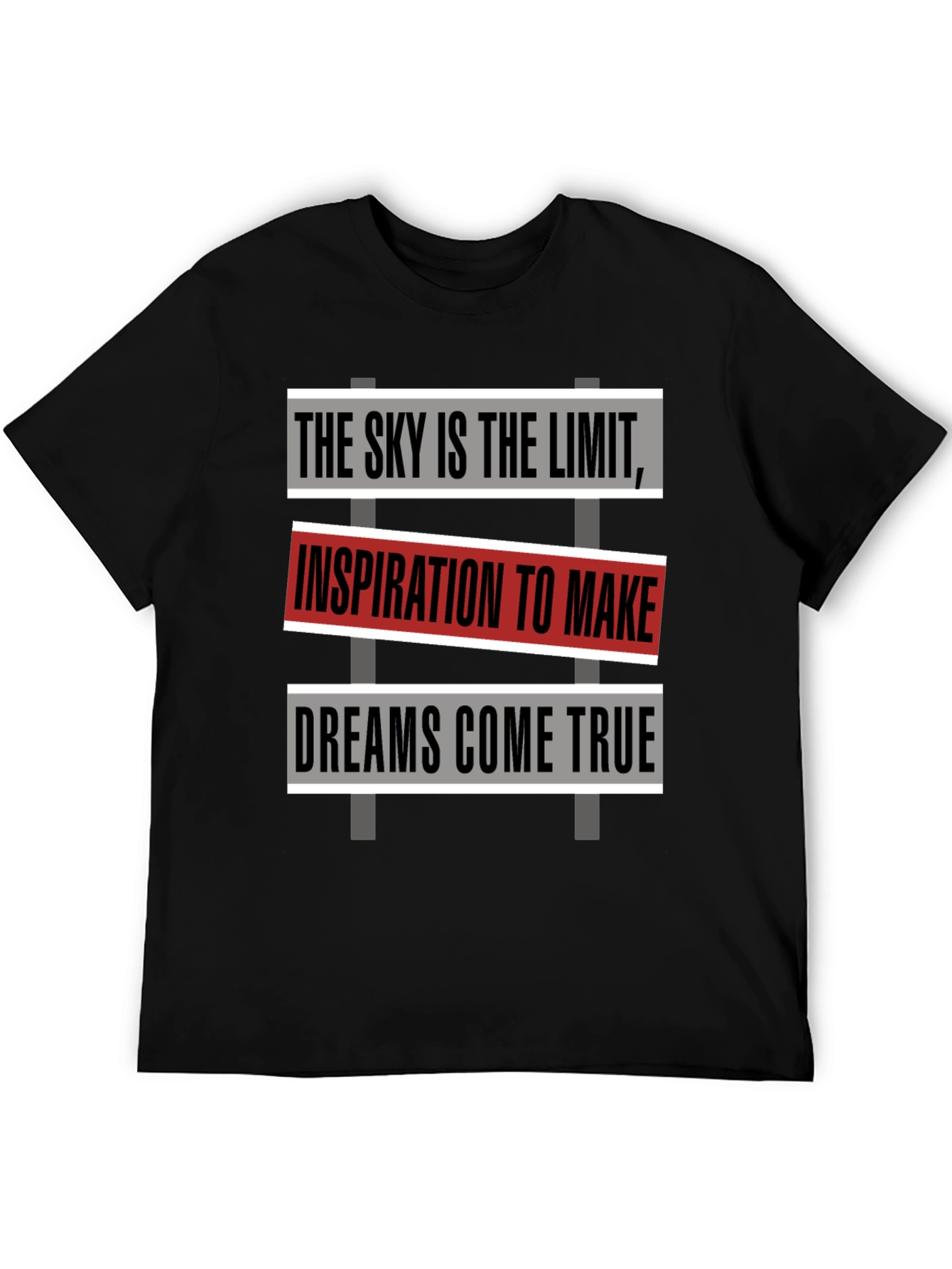 Inspirational Graphic Tee: Skys the Limit T-Shirt