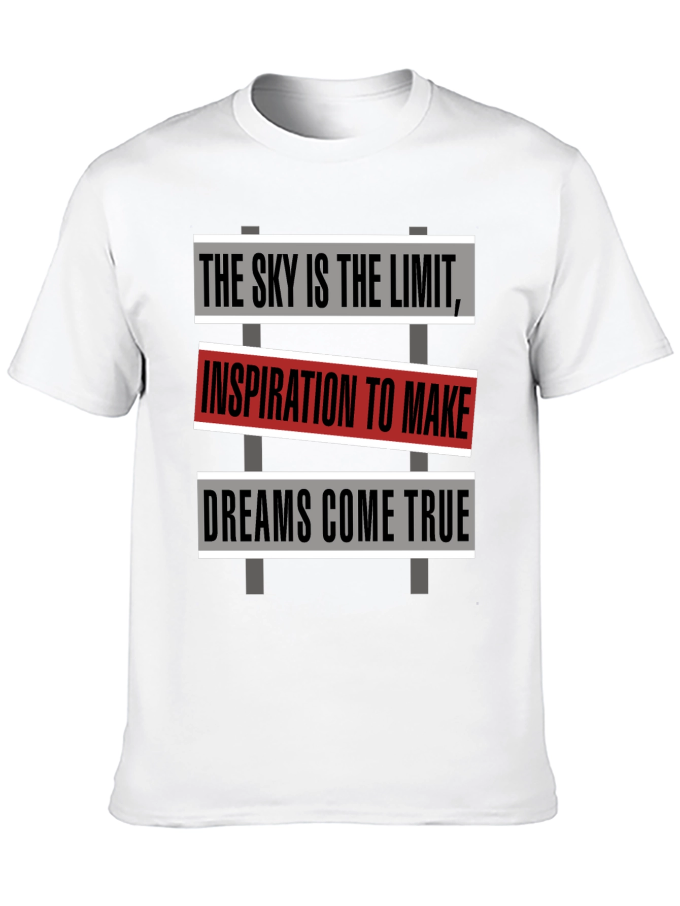Inspirational Graphic Tee: Skys the Limit T-Shirt