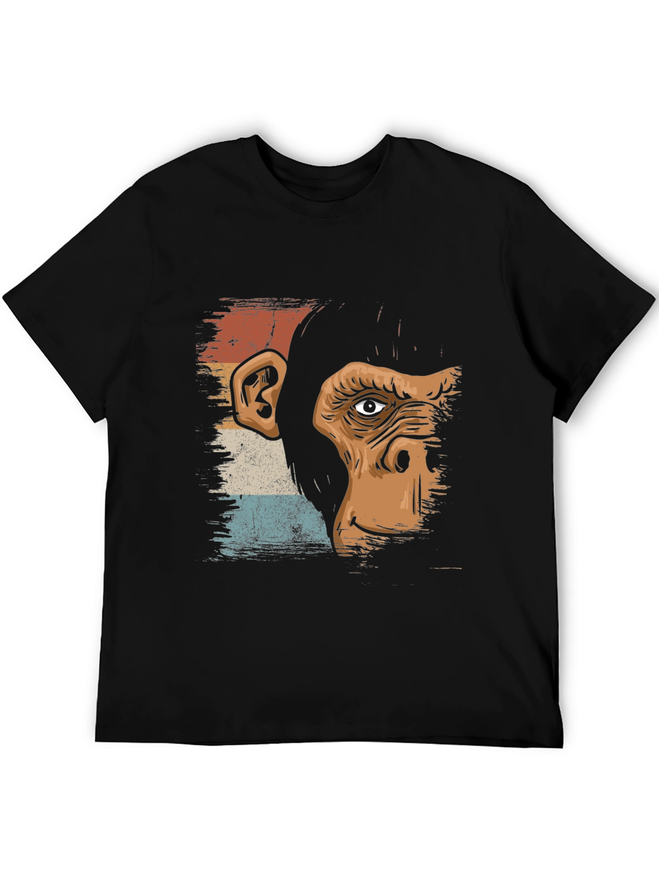 Retro Monkey Graphic T-Shirt - Unisex Cotton Tee