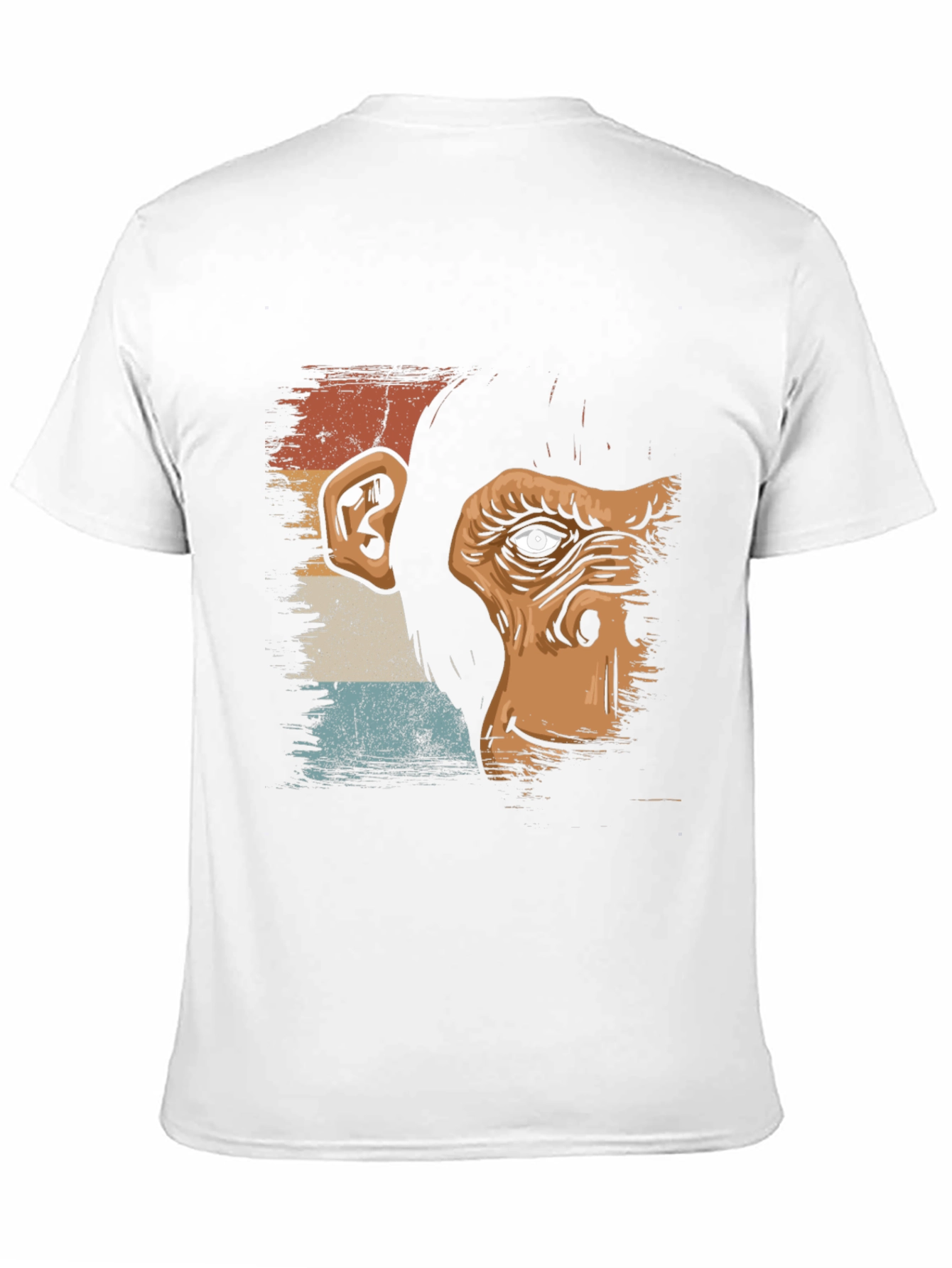 Retro Monkey Graphic T-Shirt - Unisex Cotton Tee