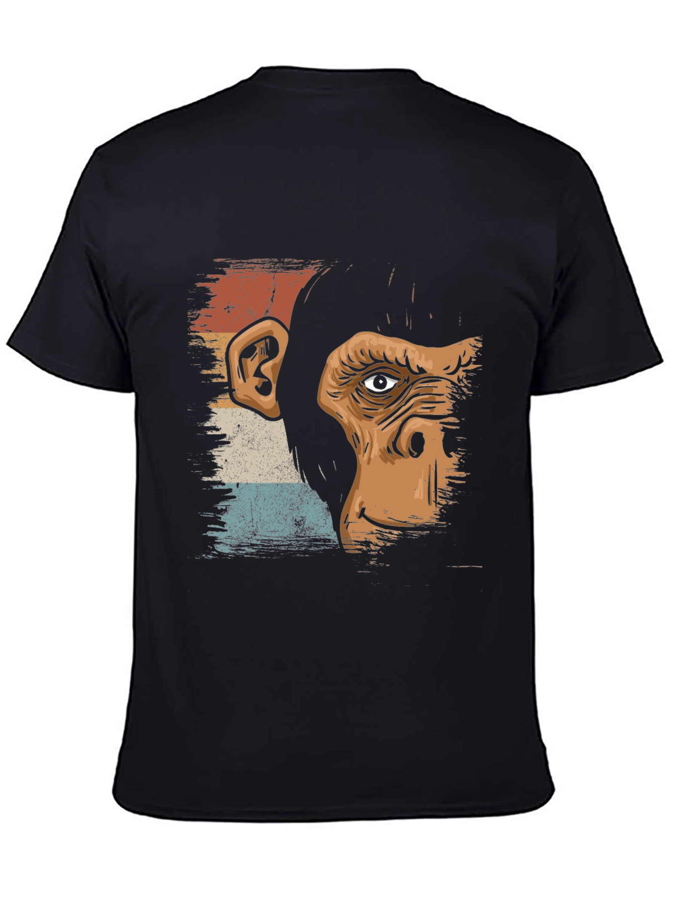 Retro Monkey Graphic T-Shirt - Unisex Cotton Tee