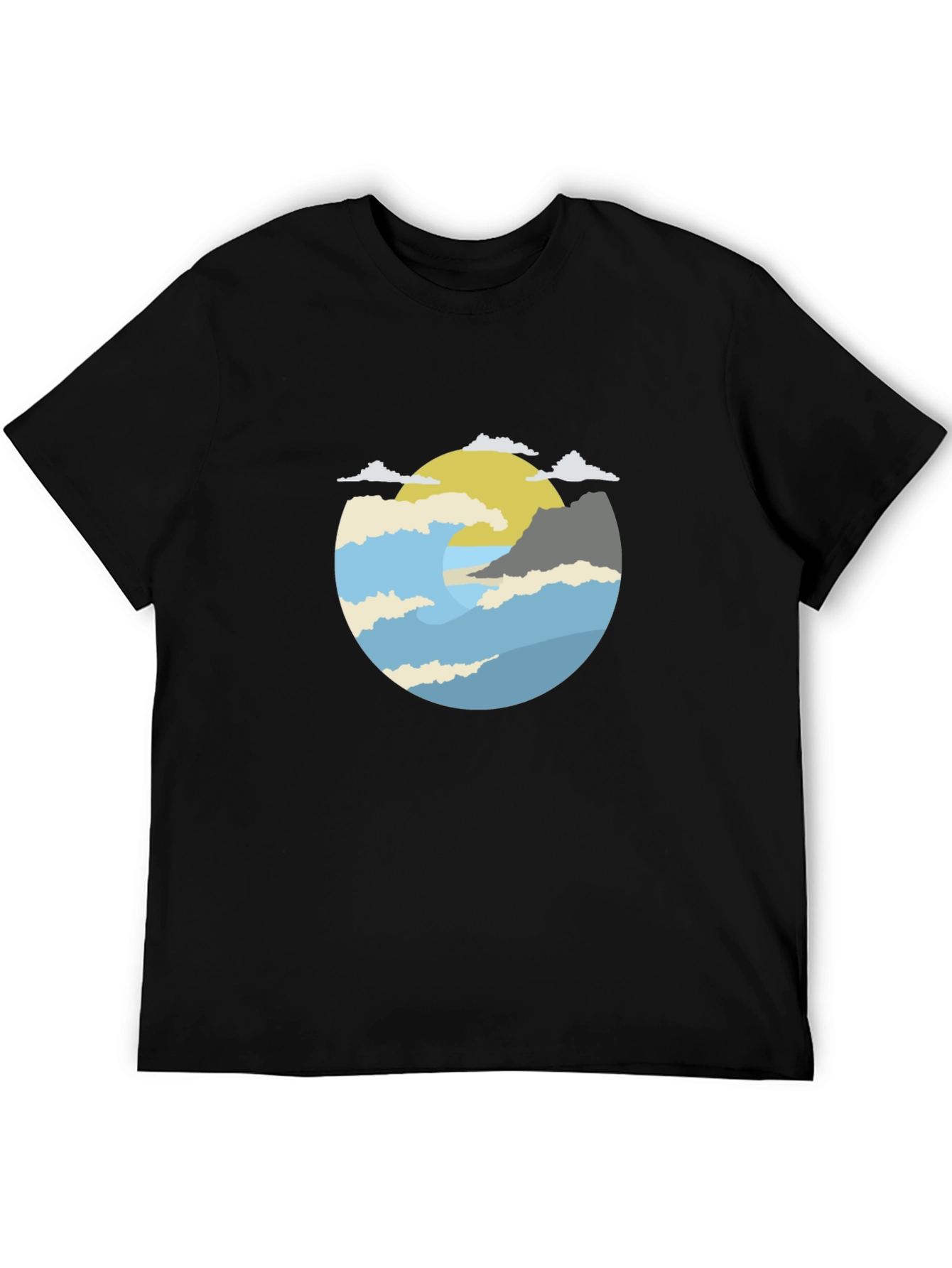 Circular Horizon Graphic Tee