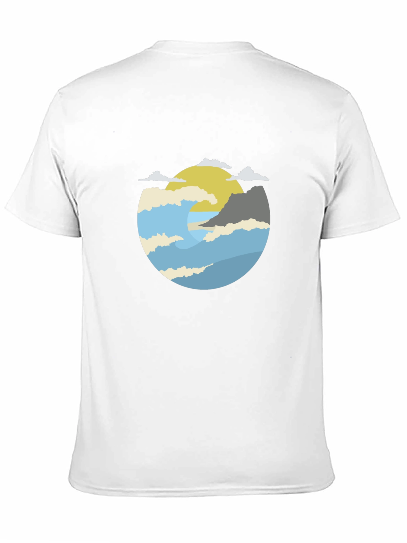 Circular Horizon Graphic Tee