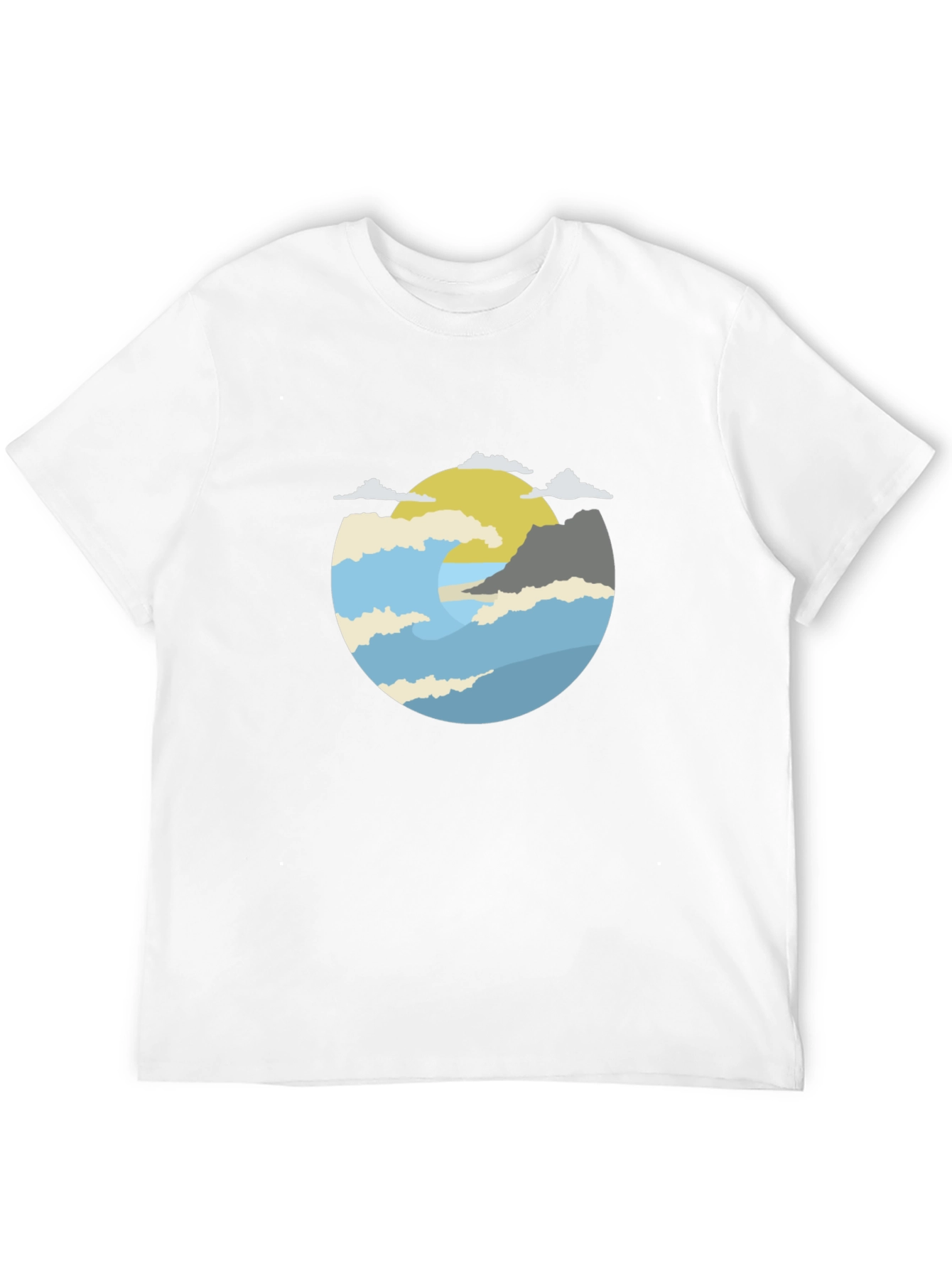 Circular Horizon Graphic Tee