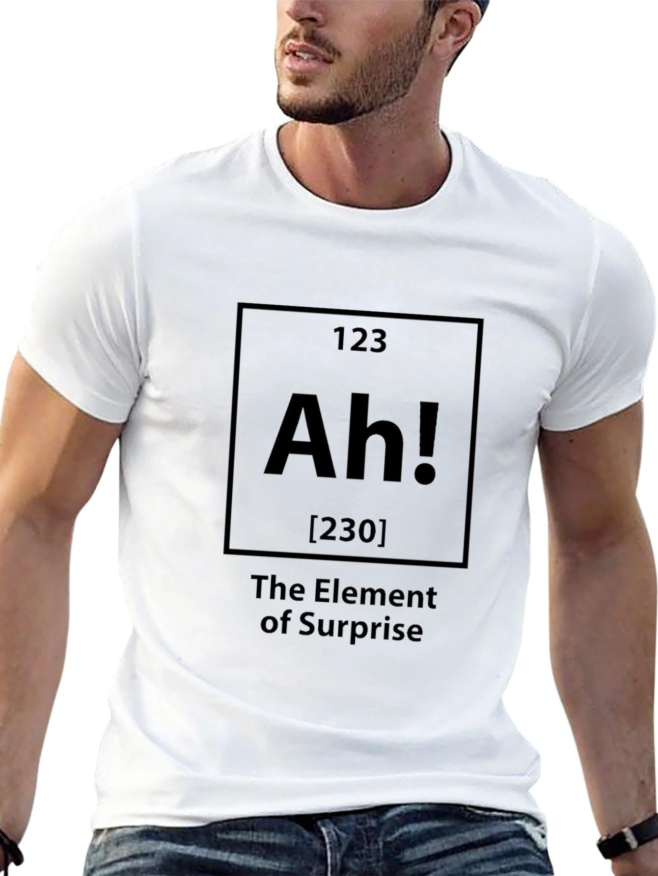 Surprise Element T-Shirt - Ah! Periodic Table Humor