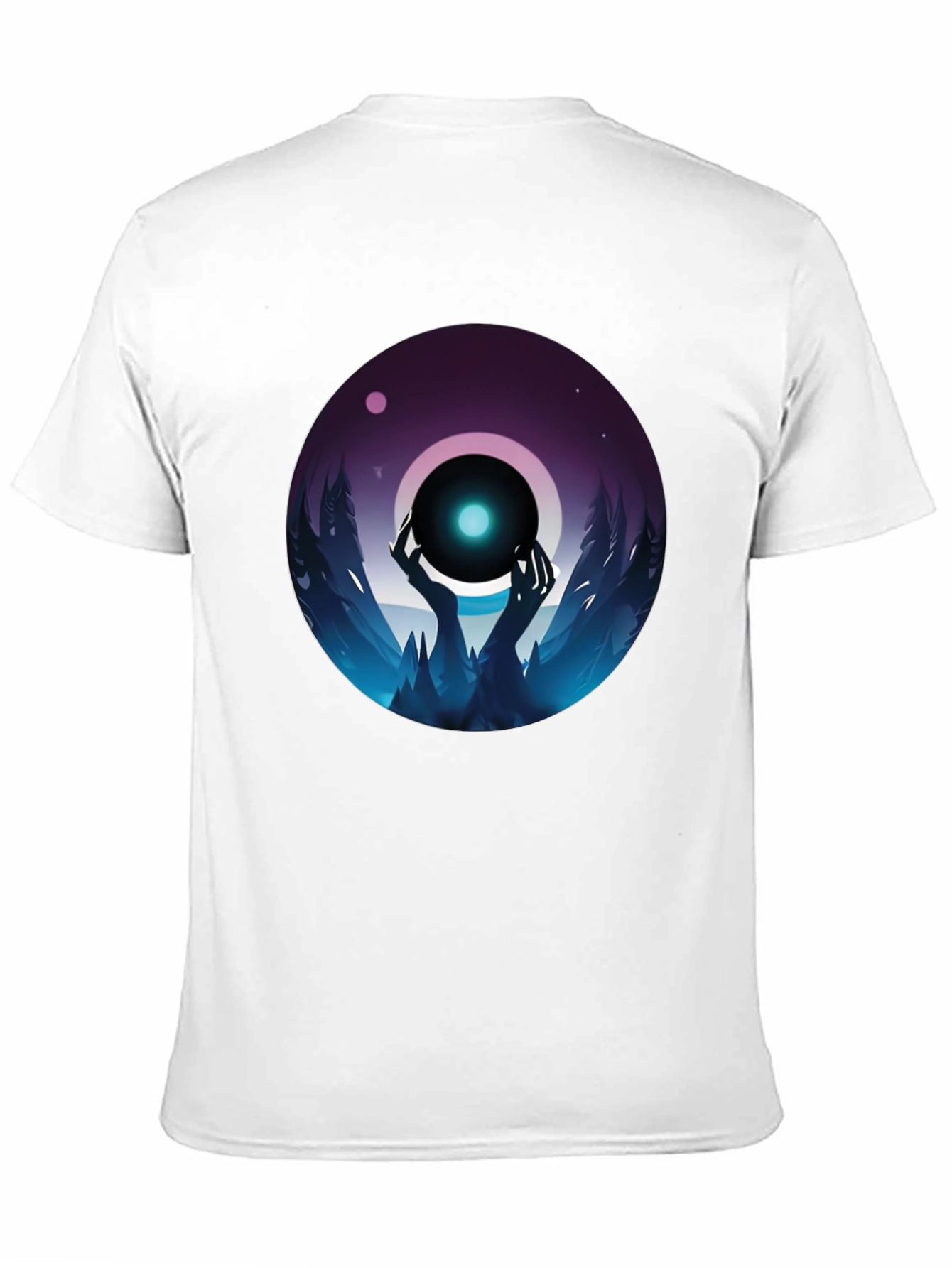 Mystic Orb Graphic Black T-Shirt