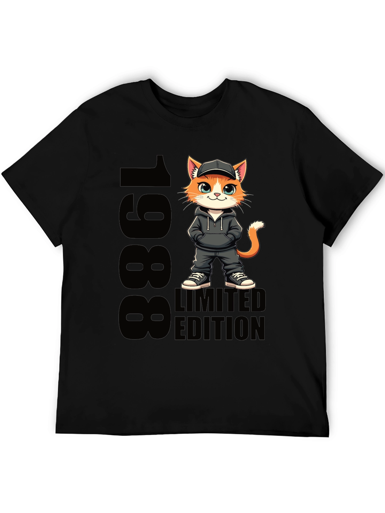 1988 Limited Edition Cartoon Cat T-Shirt