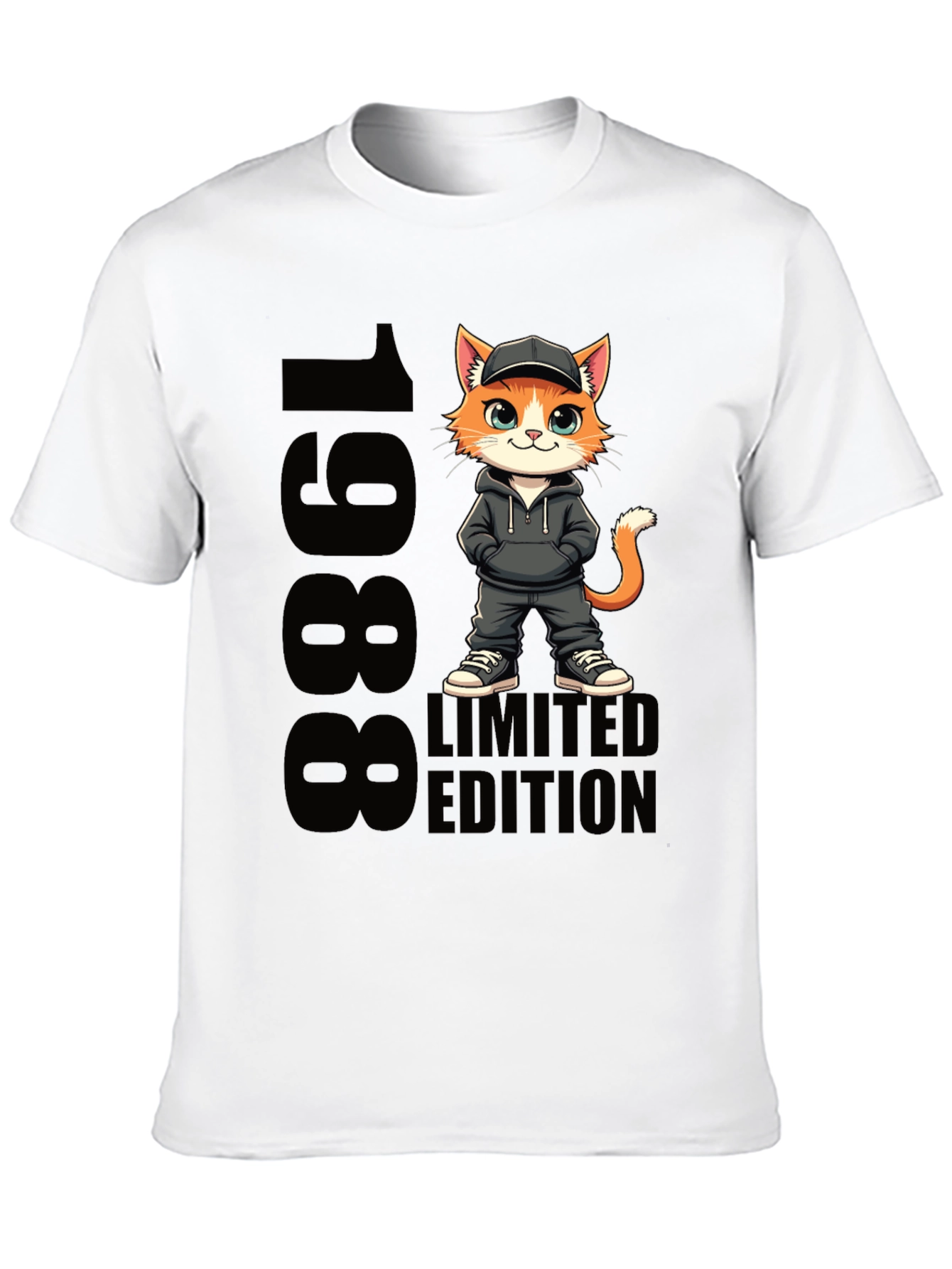 1988 Limited Edition Cartoon Cat T-Shirt
