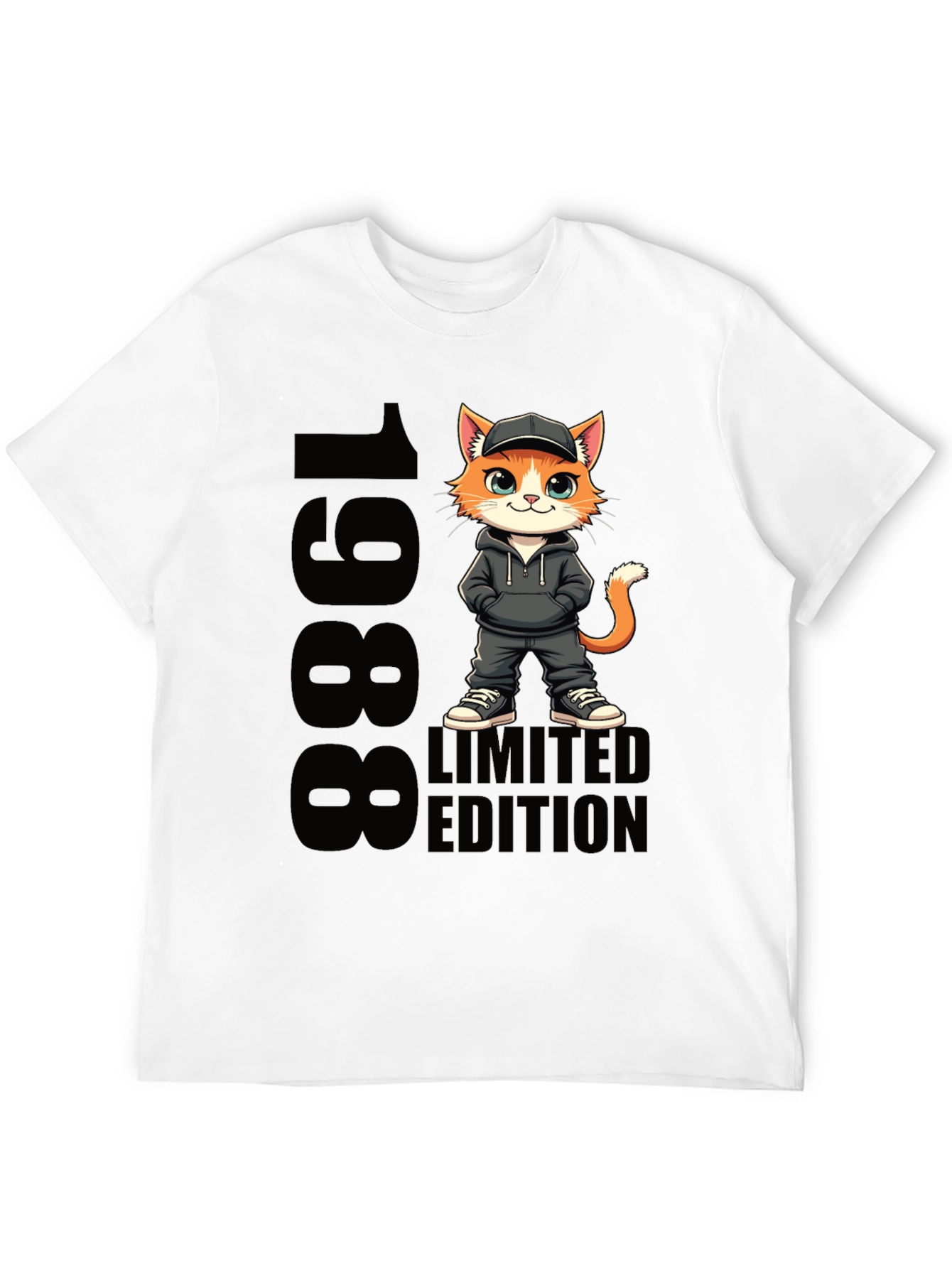 1988 Limited Edition Cartoon Cat T-Shirt