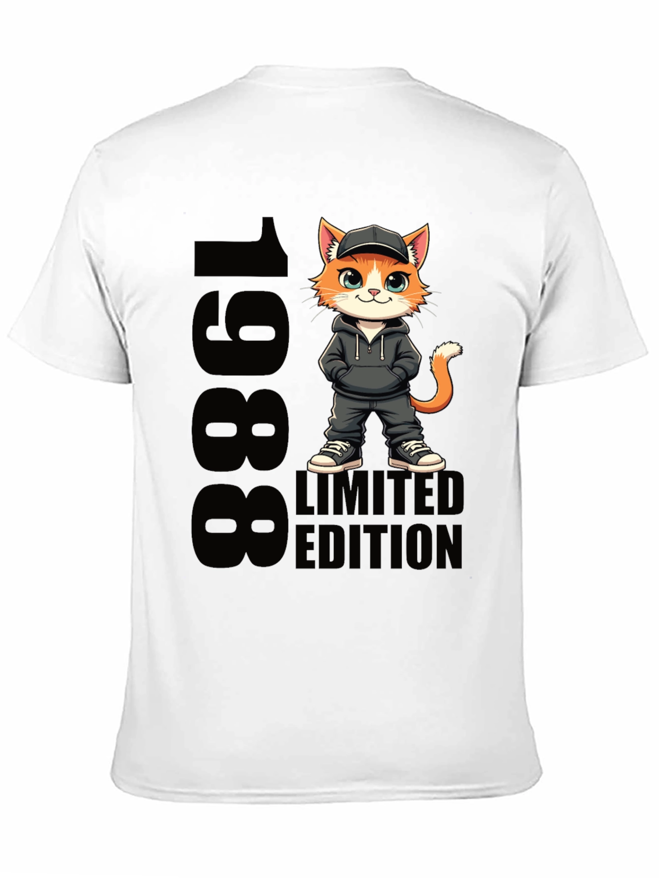 1988 Limited Edition Cartoon Cat T-Shirt