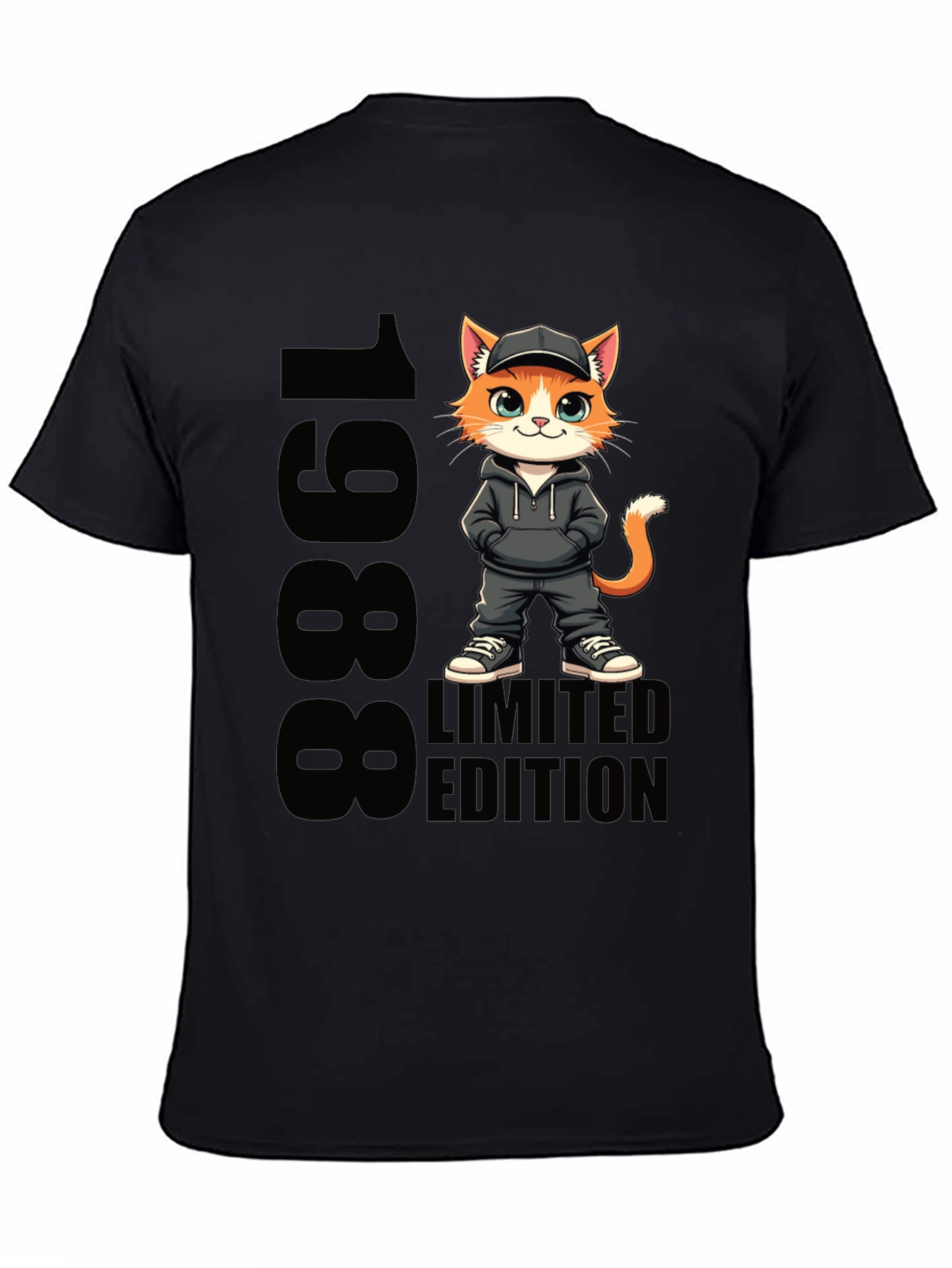 1988 Limited Edition Cartoon Cat T-Shirt