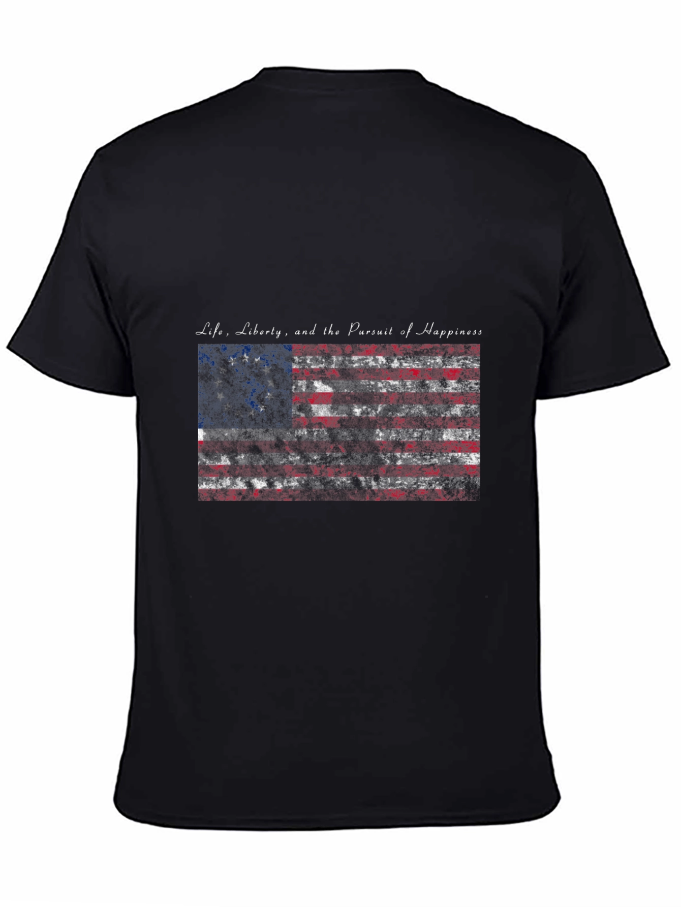 Patriotic USA Flag Life Liberty T-Shirt