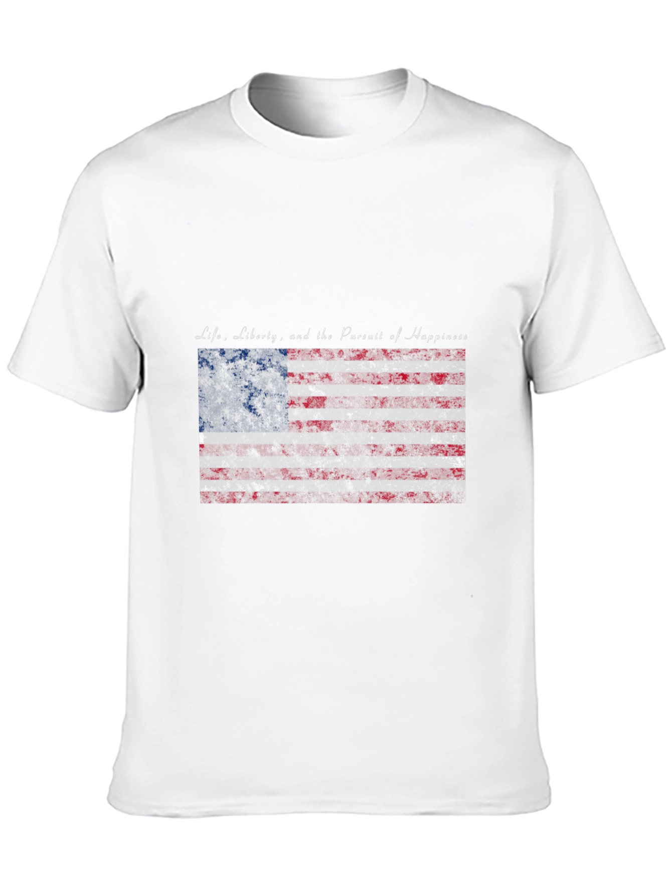 Patriotic USA Flag Life Liberty T-Shirt