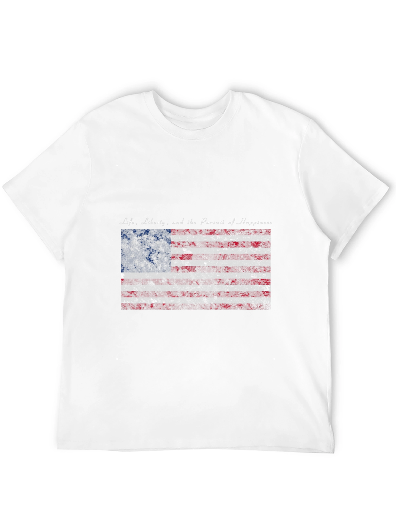 Patriotic USA Flag Life Liberty T-Shirt