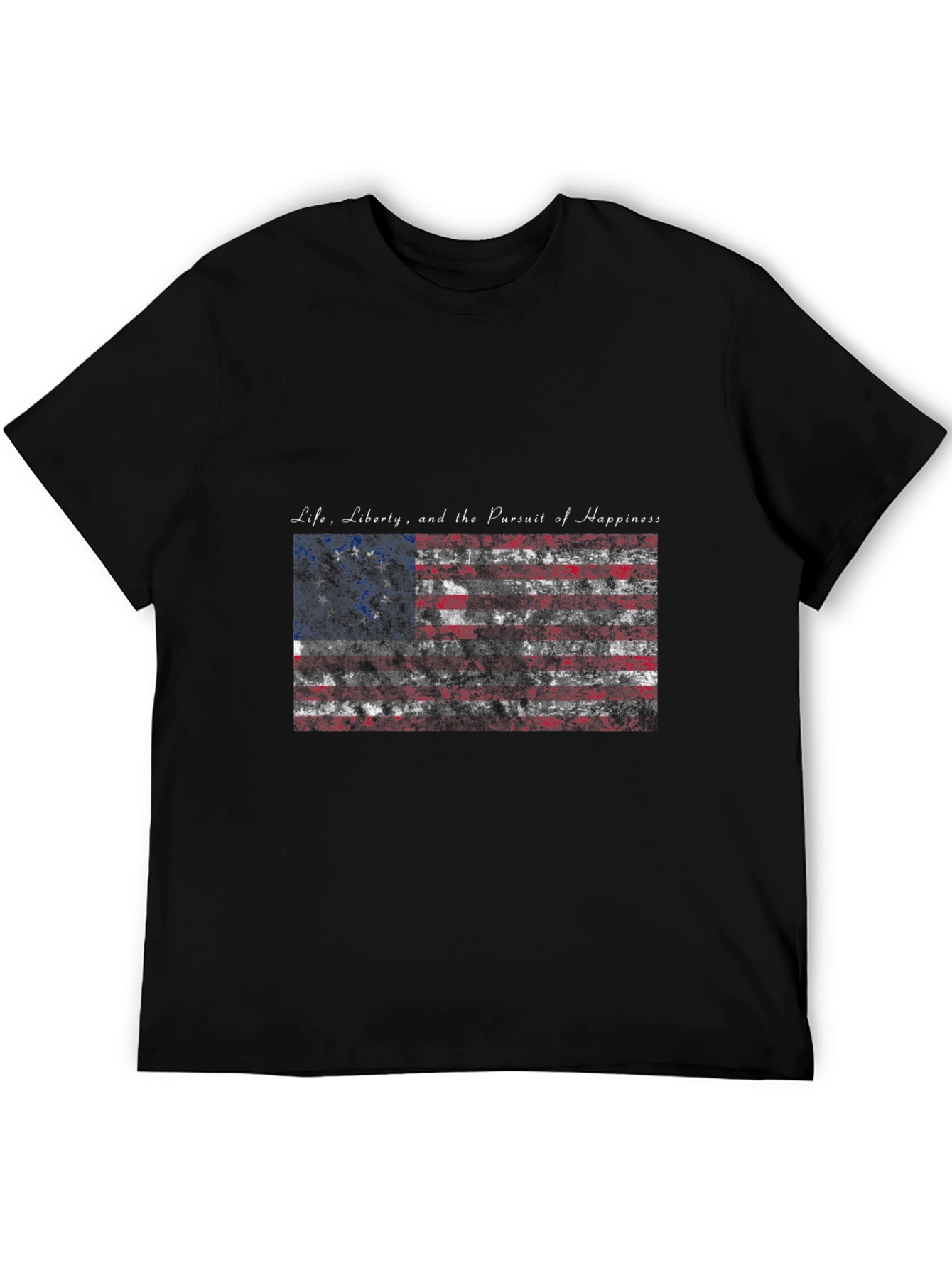 Patriotic USA Flag Life Liberty T-Shirt