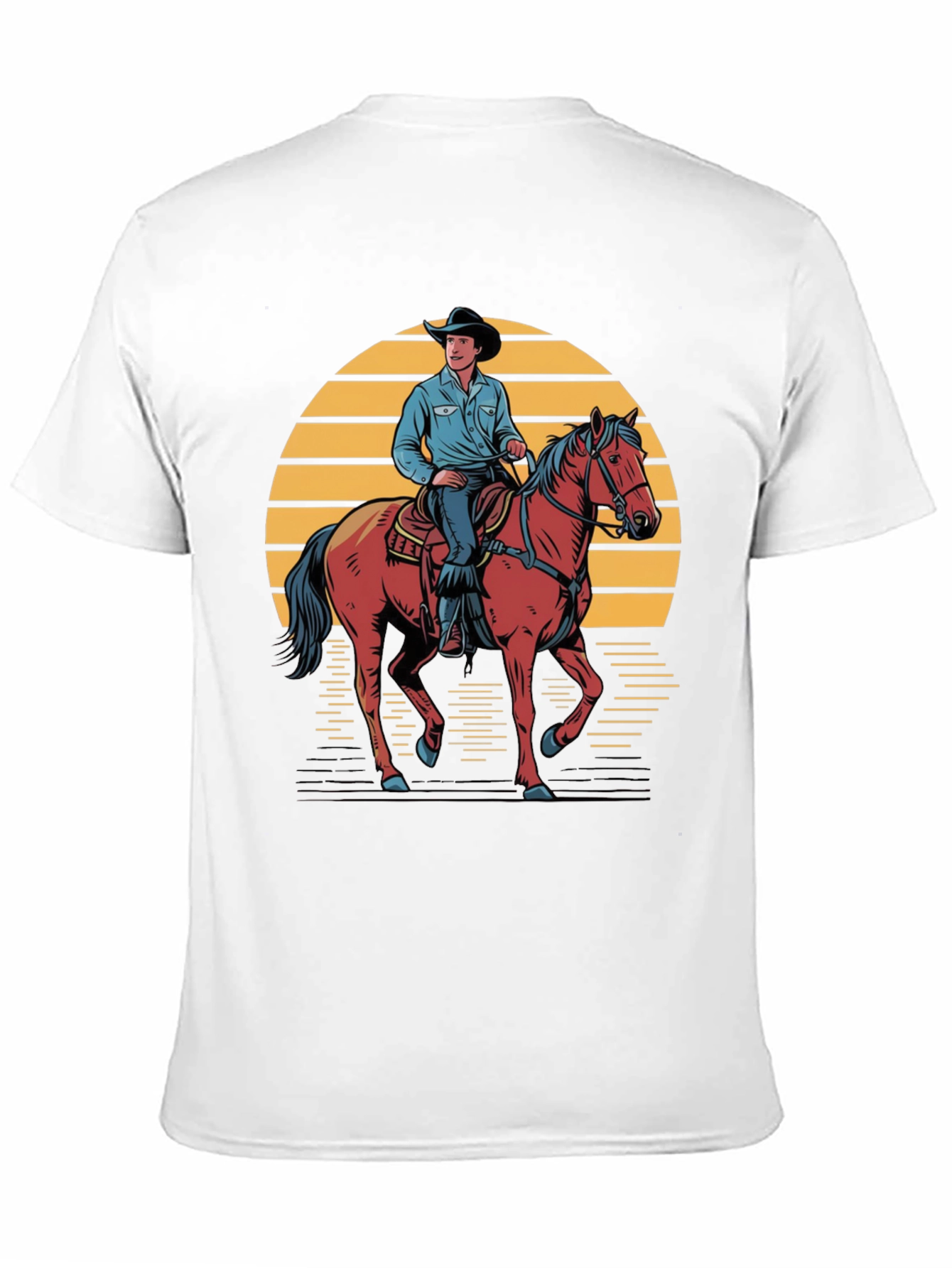 Cowboy Sunset Graphic Tee