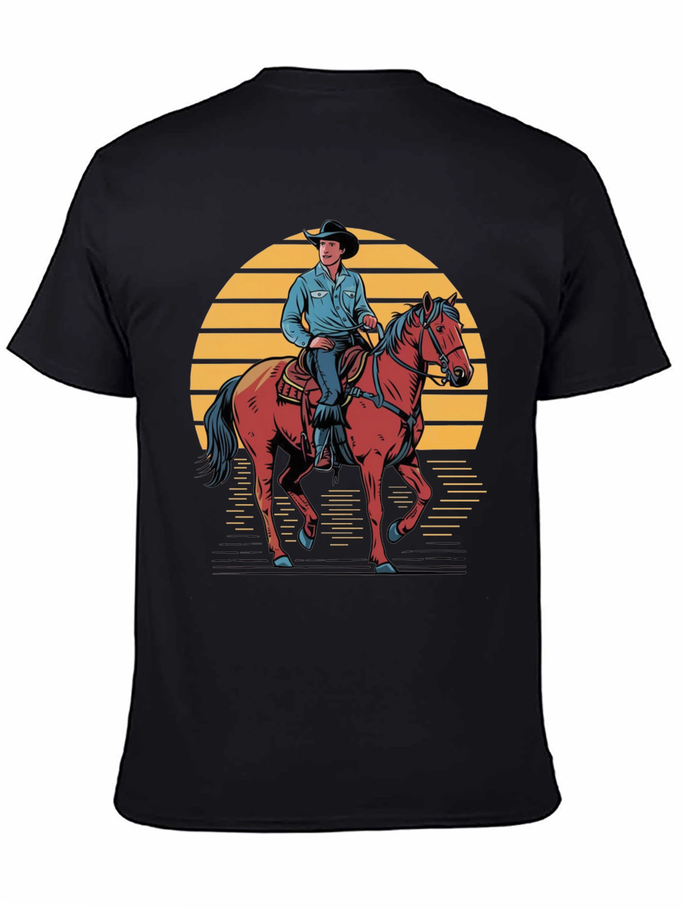 Cowboy Sunset Graphic Tee