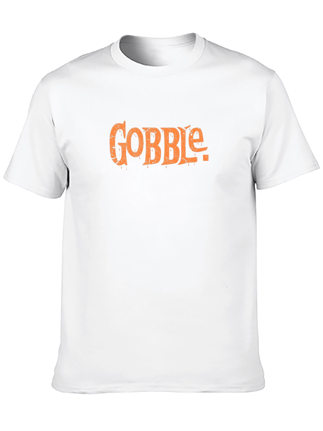 Gobble Thanksgiving Graphic Tee - Soft Cotton Blend