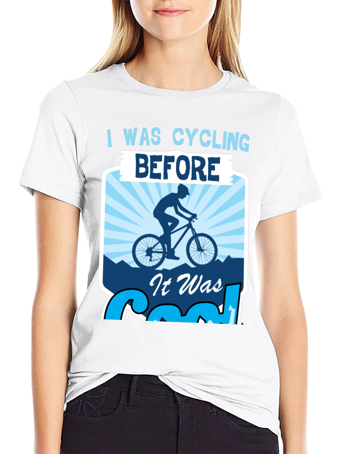 I Was Cycling Before It Was Cool T-Shirt