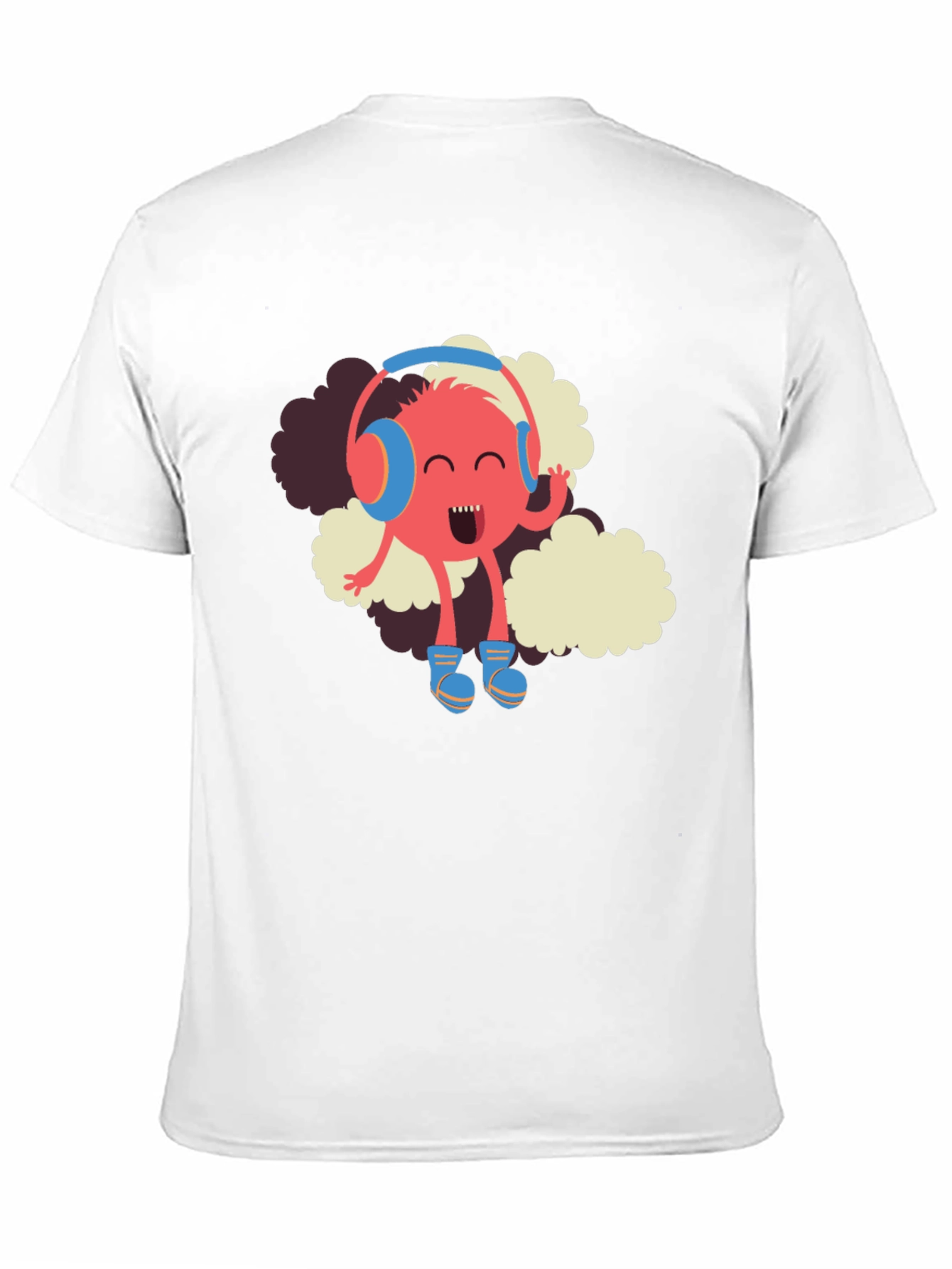Funky Beats T-Shirt - Music Loving Monster Tee