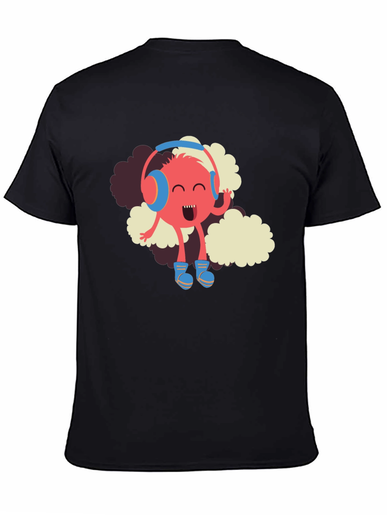 Funky Beats T-Shirt - Music Loving Monster Tee