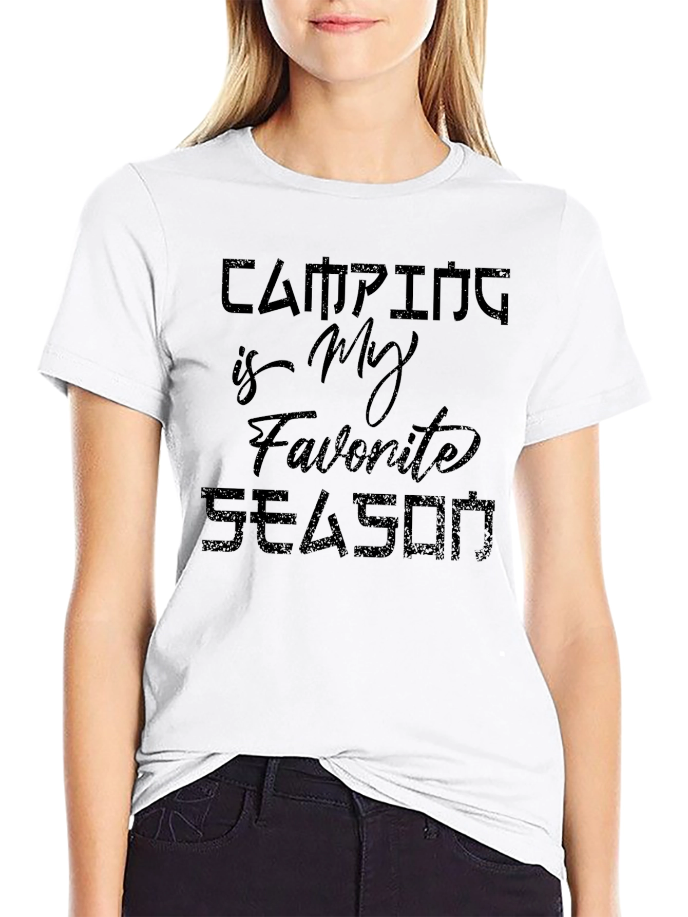 Camping is My Favorite Season Graphic Tee