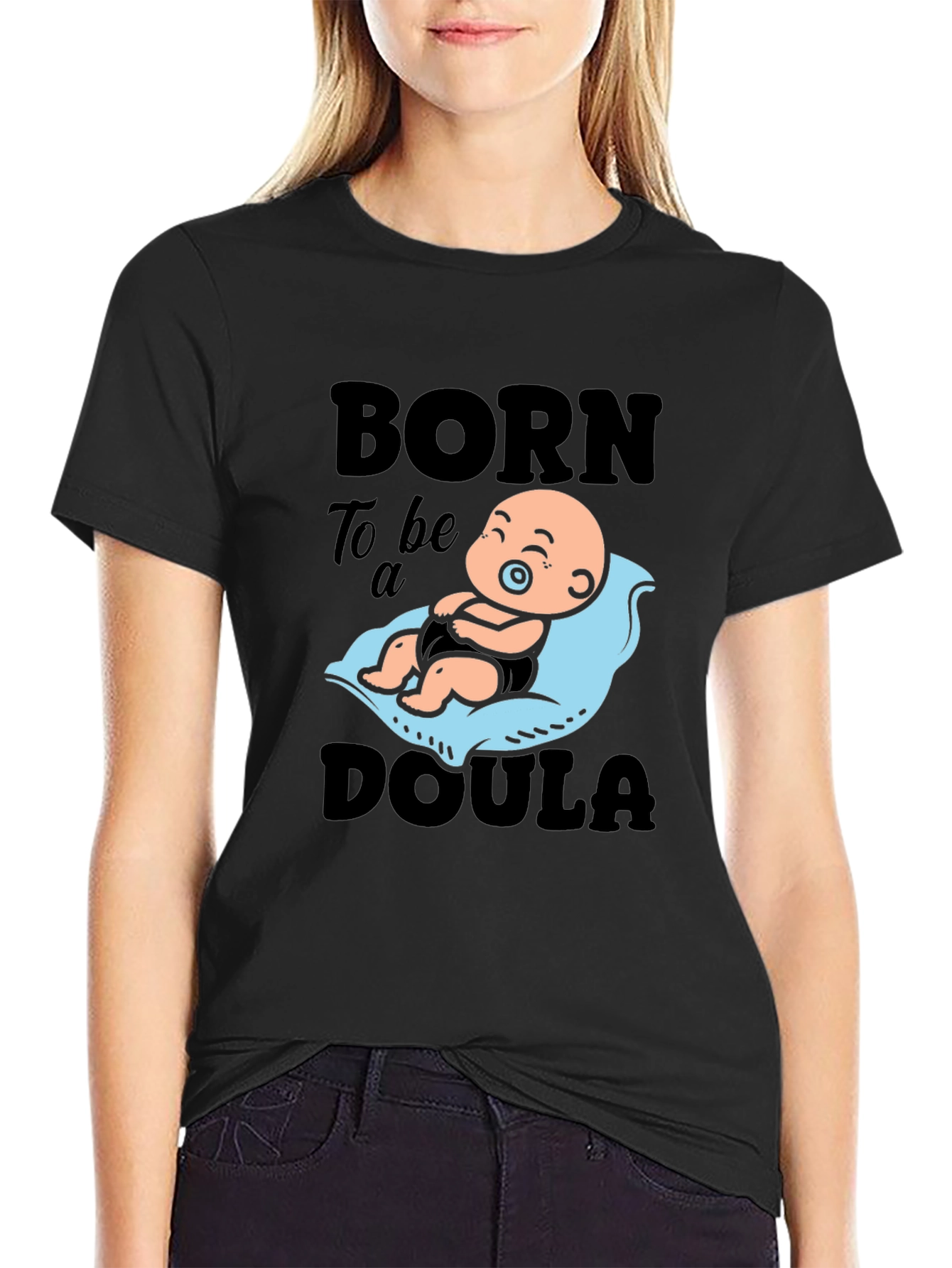 Born to Be a Doula Graphic Tee