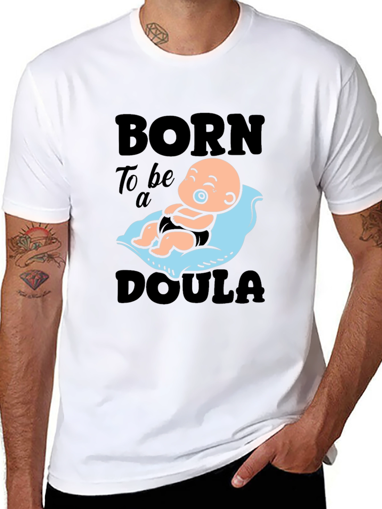 Born to Be a Doula Graphic Tee