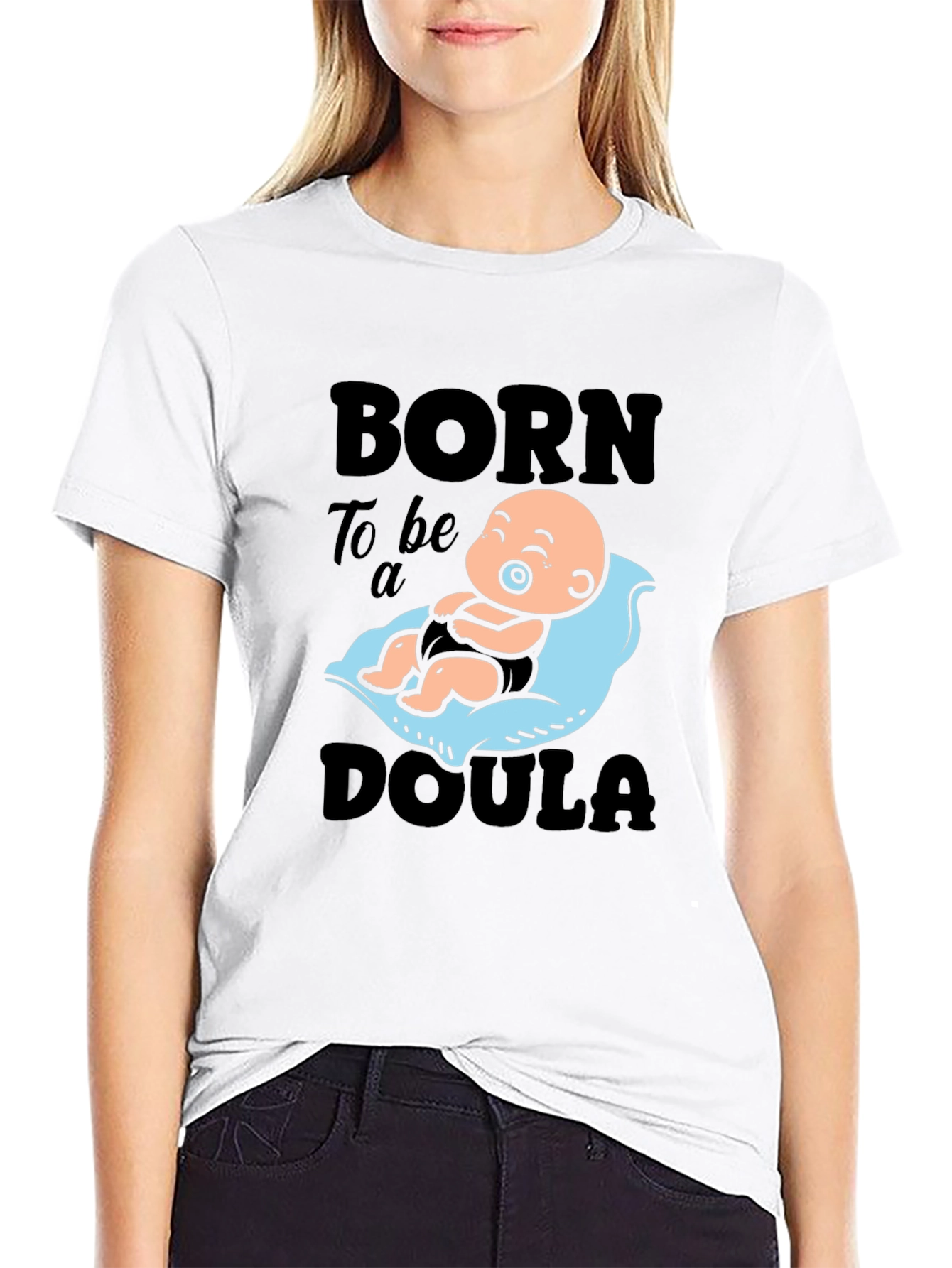 Born to Be a Doula Graphic Tee