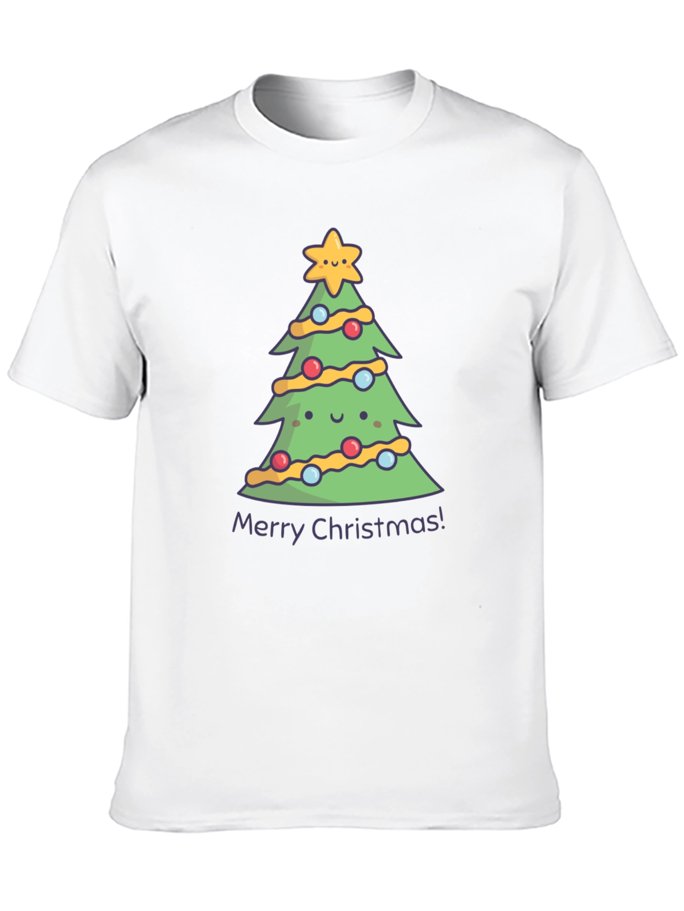 Cute Christmas Tree Graphic Tee