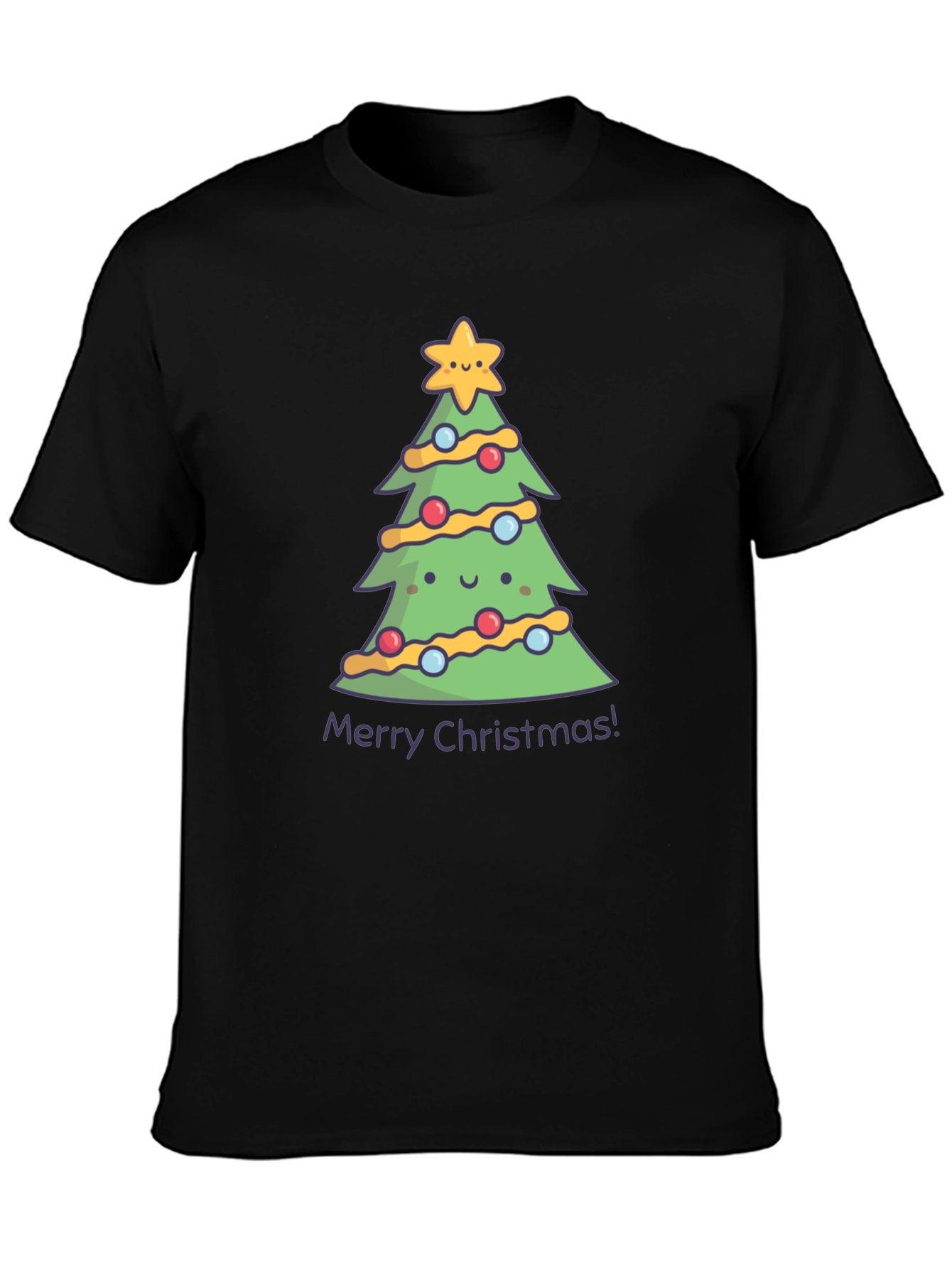 Cute Christmas Tree Graphic Tee
