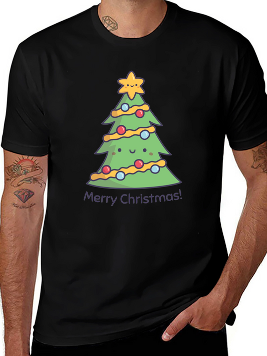 Cute Christmas Tree Graphic Tee