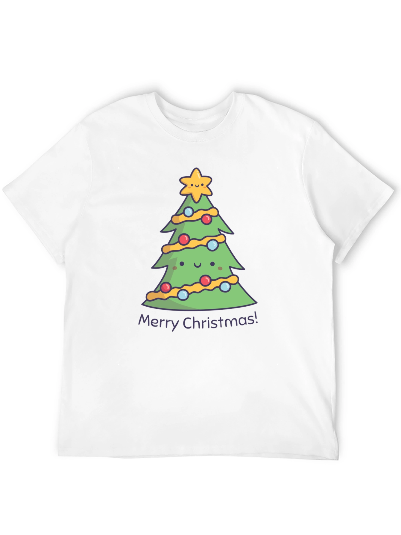 Cute Christmas Tree Graphic Tee
