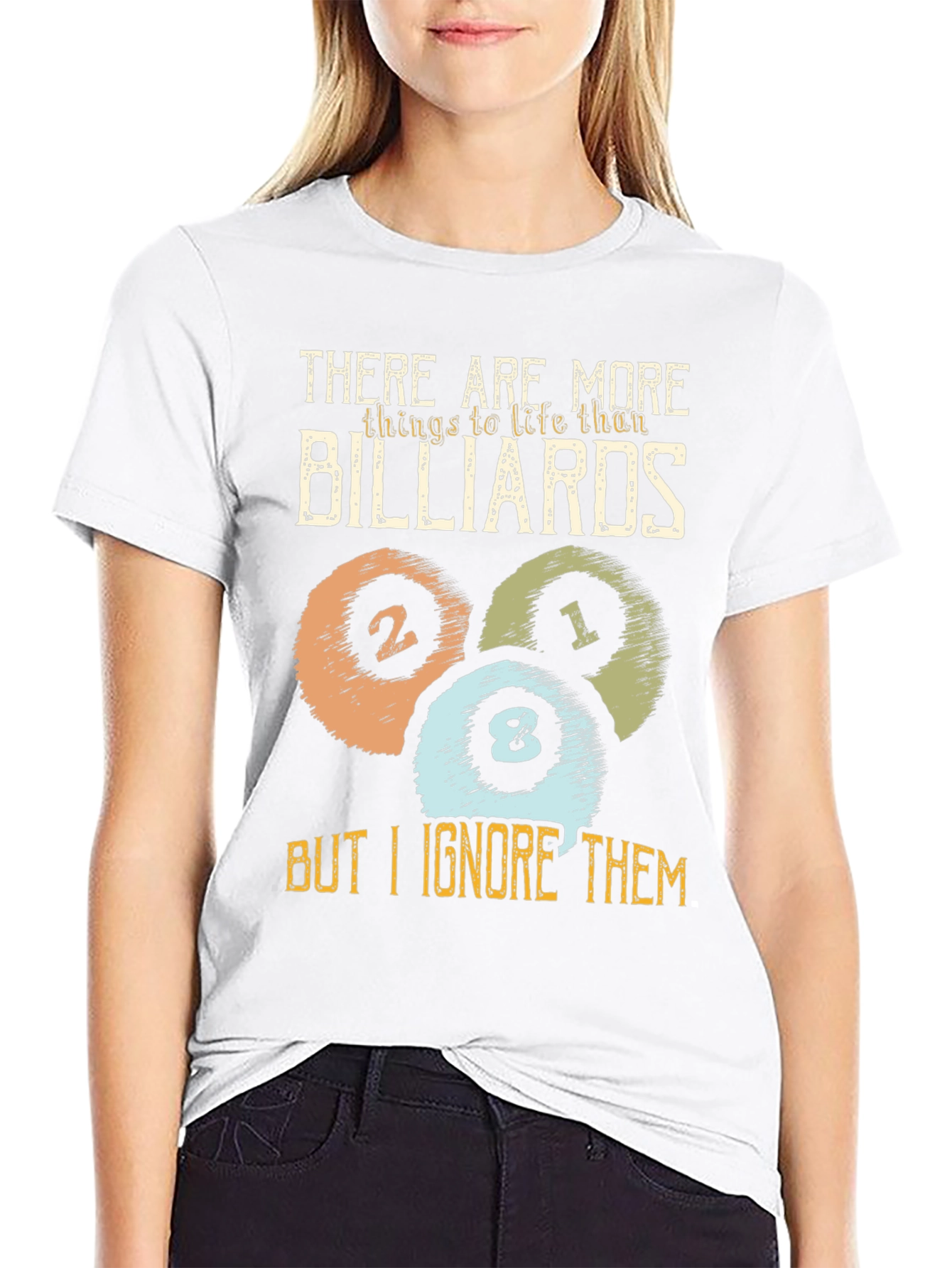 Billiards T-Shirt - Funny Pool Player Tee