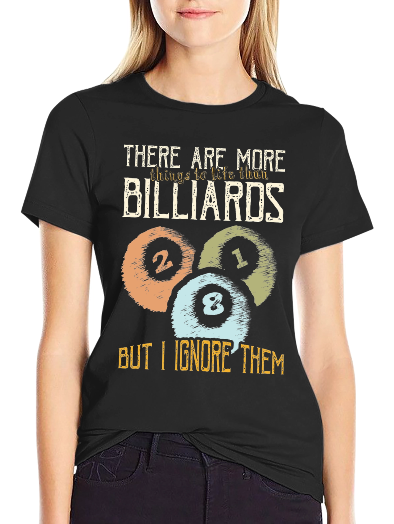 Billiards T-Shirt - Funny Pool Player Tee