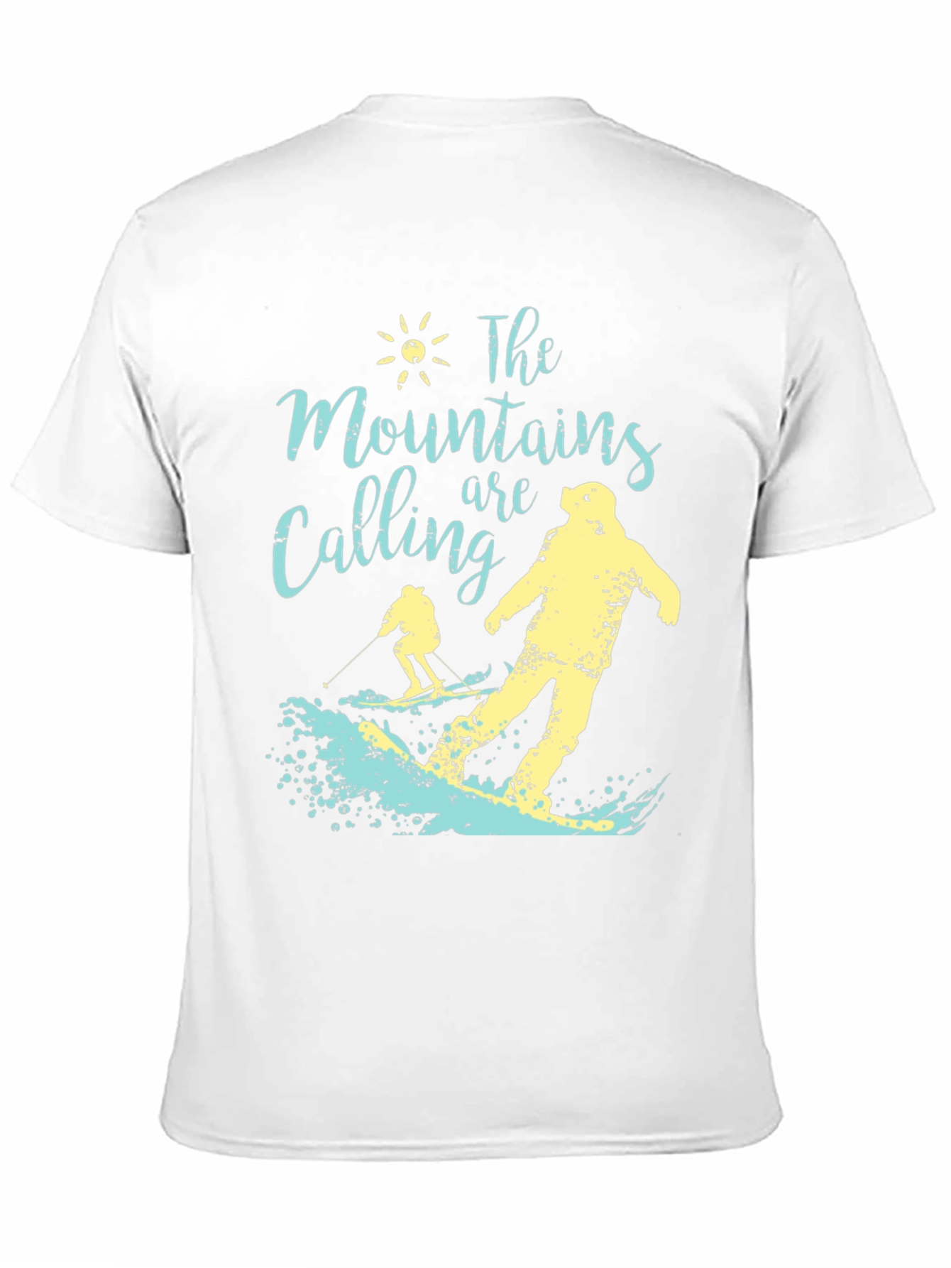 Mountains Are Calling Ski T-Shirt