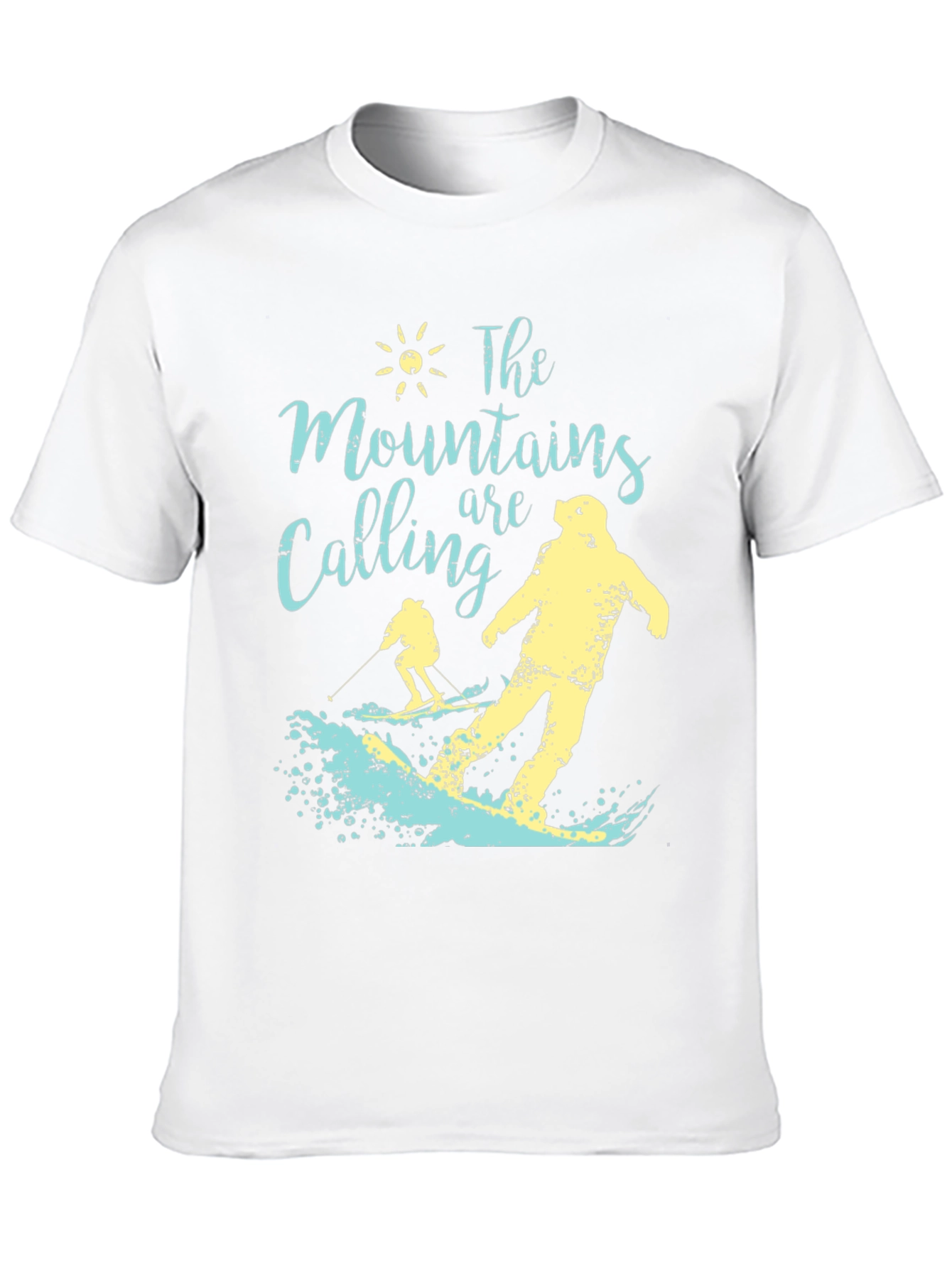 Mountains Are Calling Ski T-Shirt