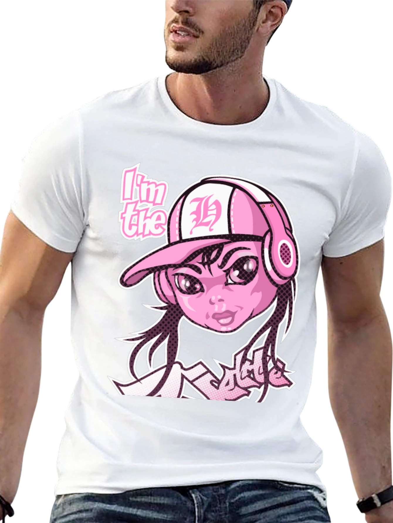 Im the H Pink Graphic Tee