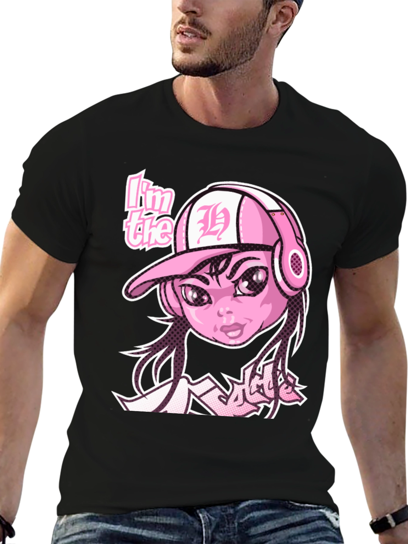 Im the H Pink Graphic Tee