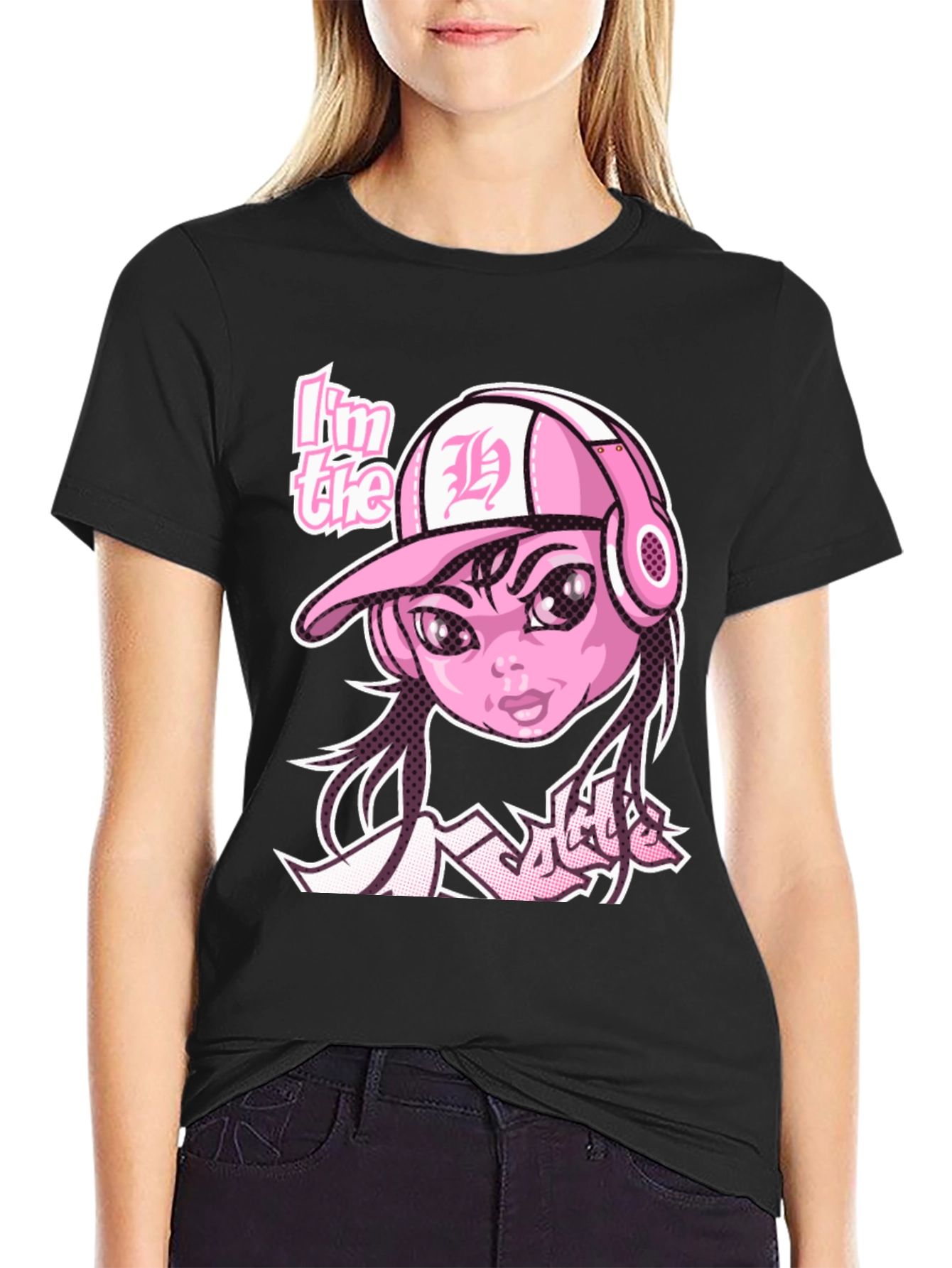 Im the H Pink Graphic Tee