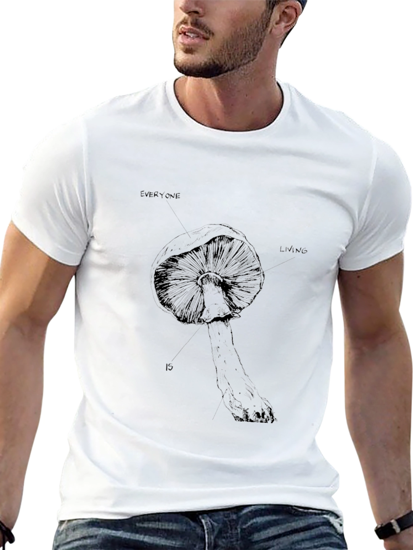 Mushroom Graphic Tee - Everyone Living