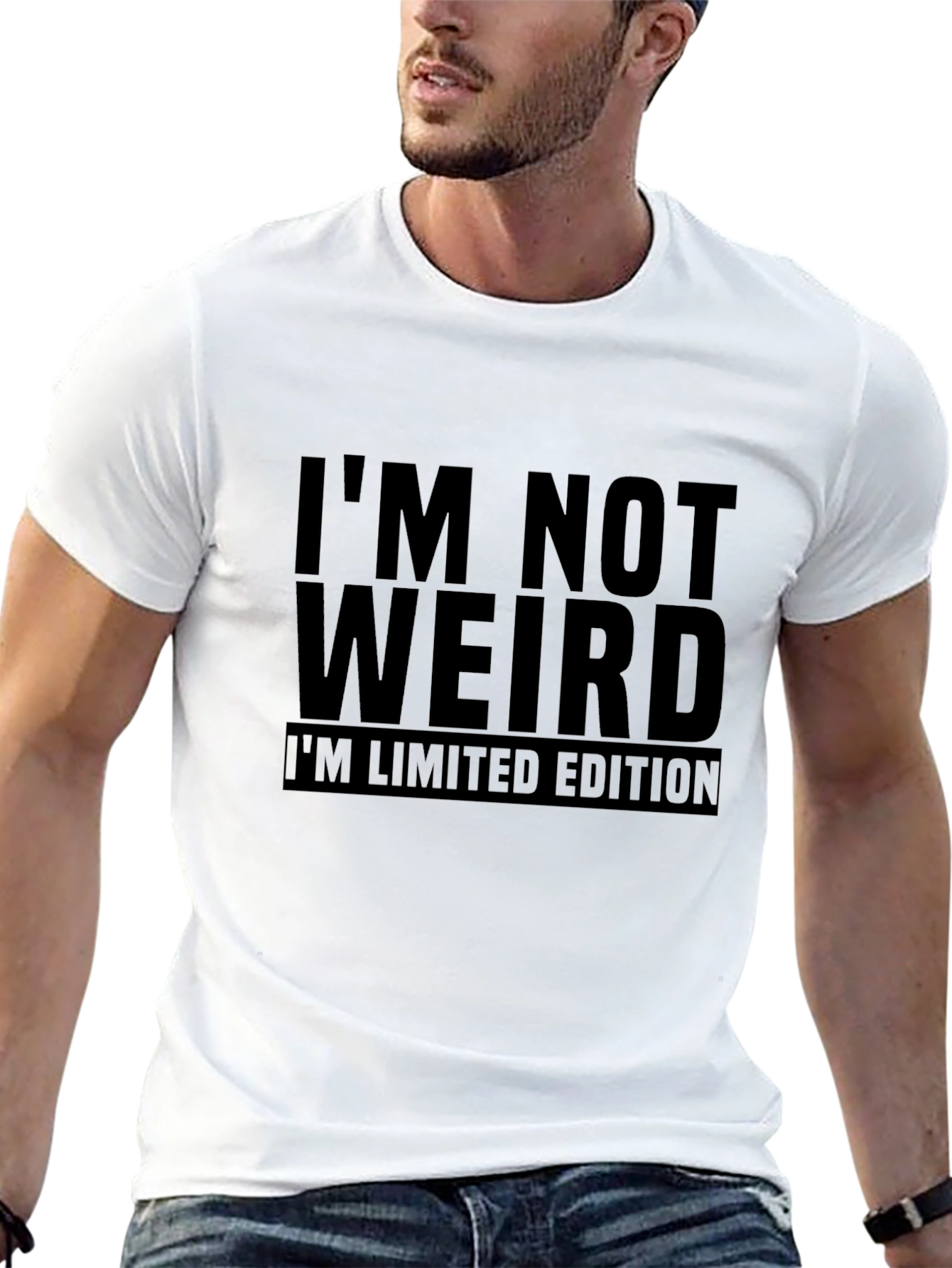 Im Not Weird Limited Edition Black T-Shirt