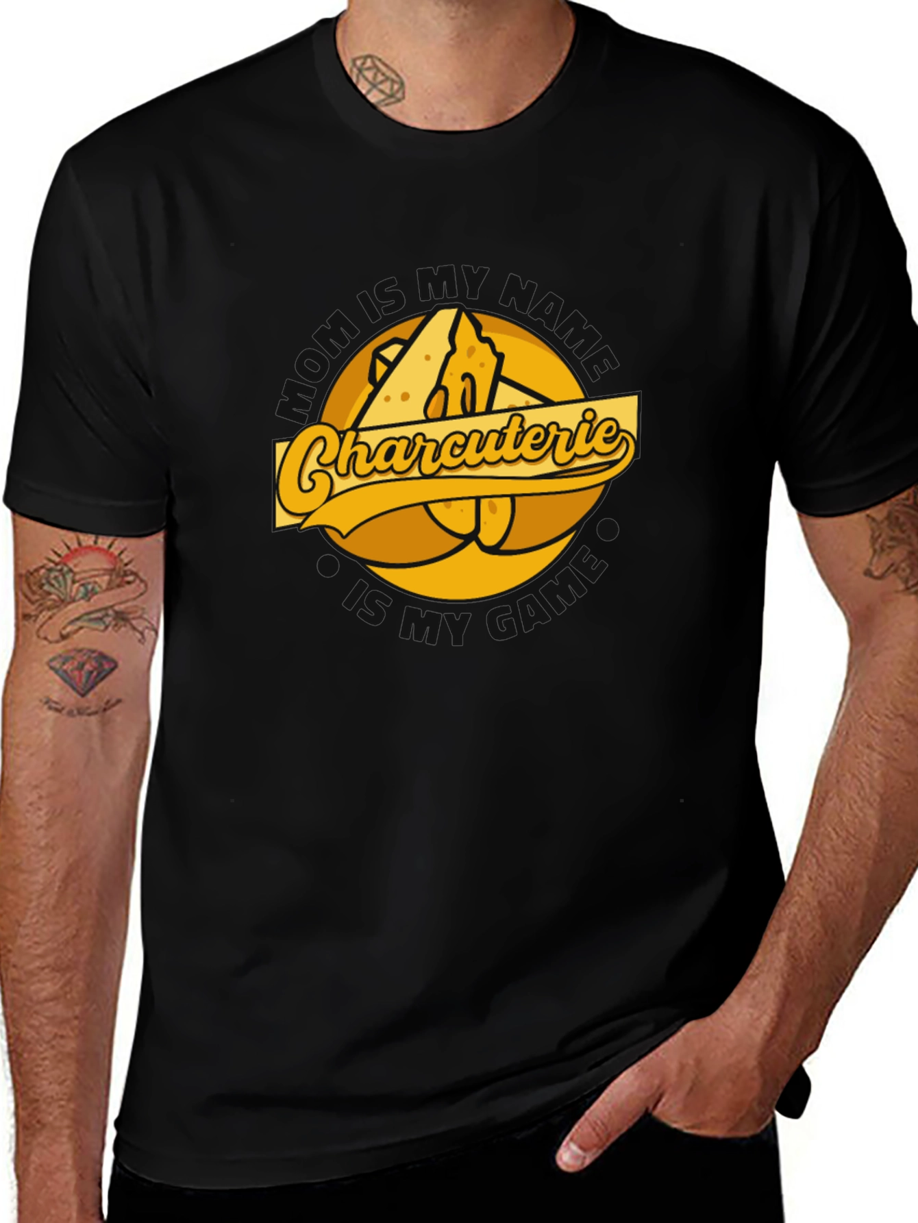Charcuterie Cheese T-Shirt - Foodie Tee