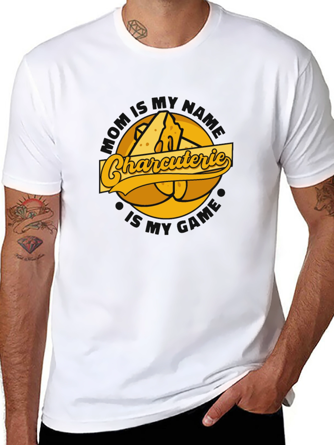 Charcuterie Cheese T-Shirt - Foodie Tee