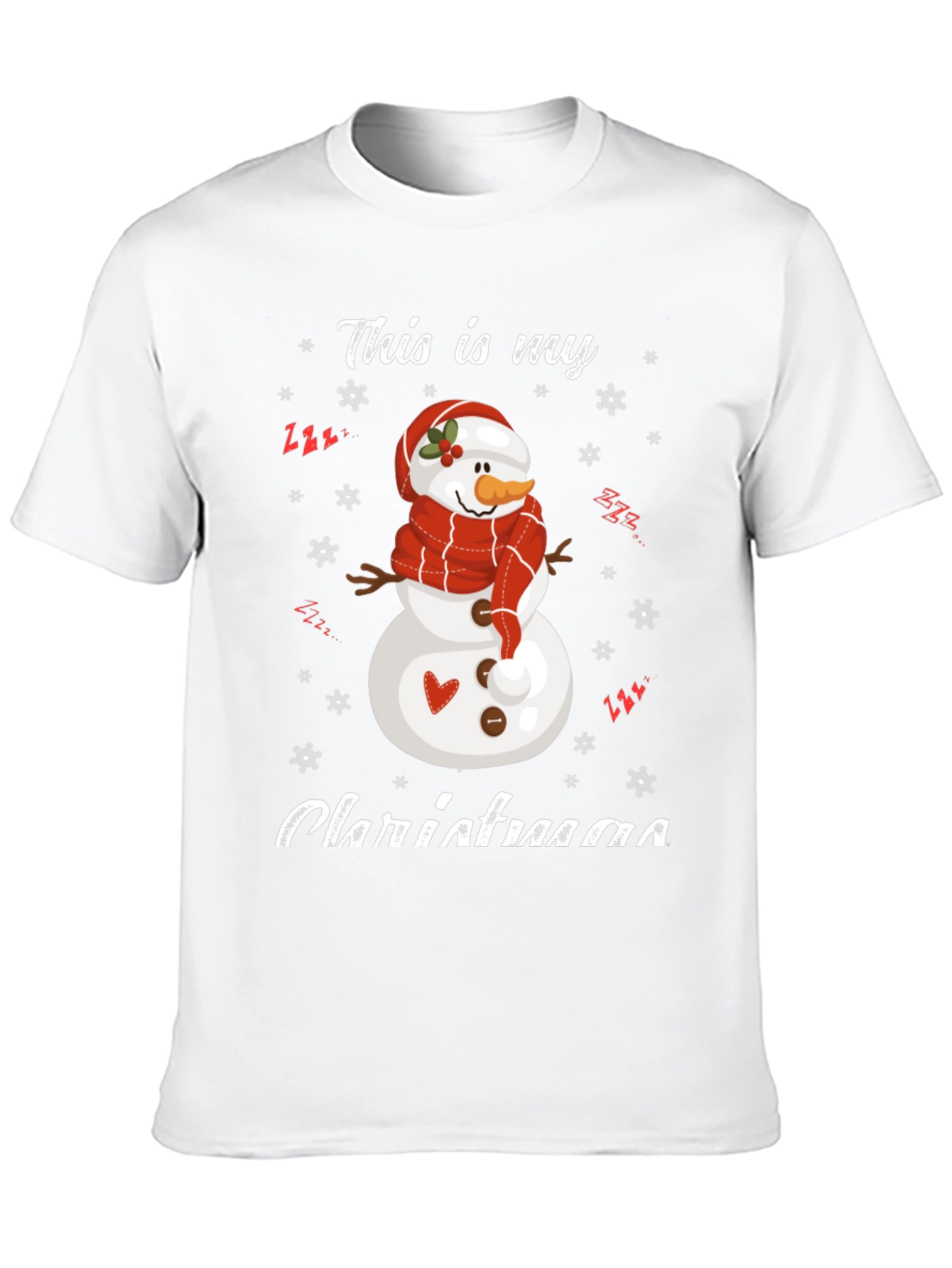 Festive Snowman Christmas T-Shirt